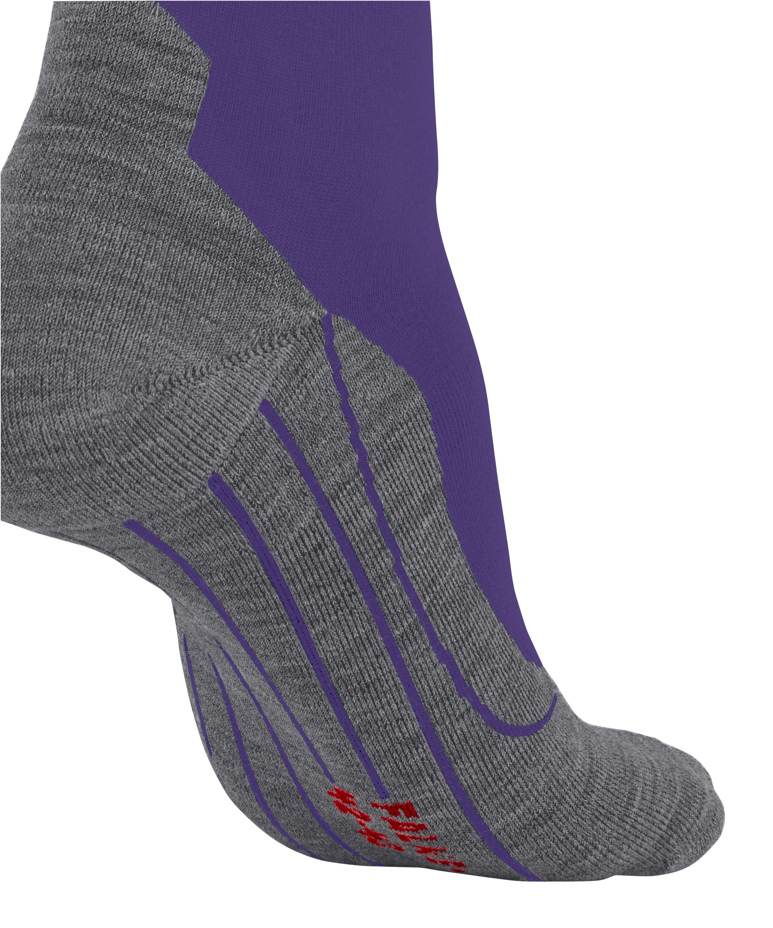 FALKE RU4 Endurance Reflect dames running sokken, paars (amethyst)