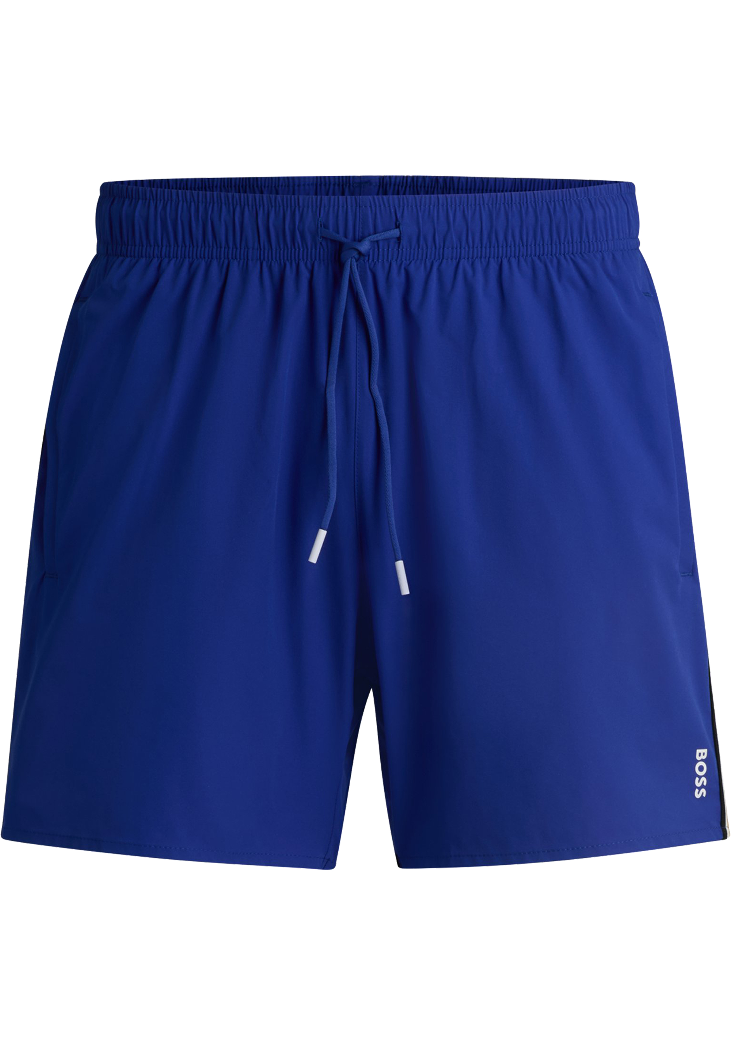 HUGO BOSS Iconic swim shorts, heren zwembroek, middenblauw