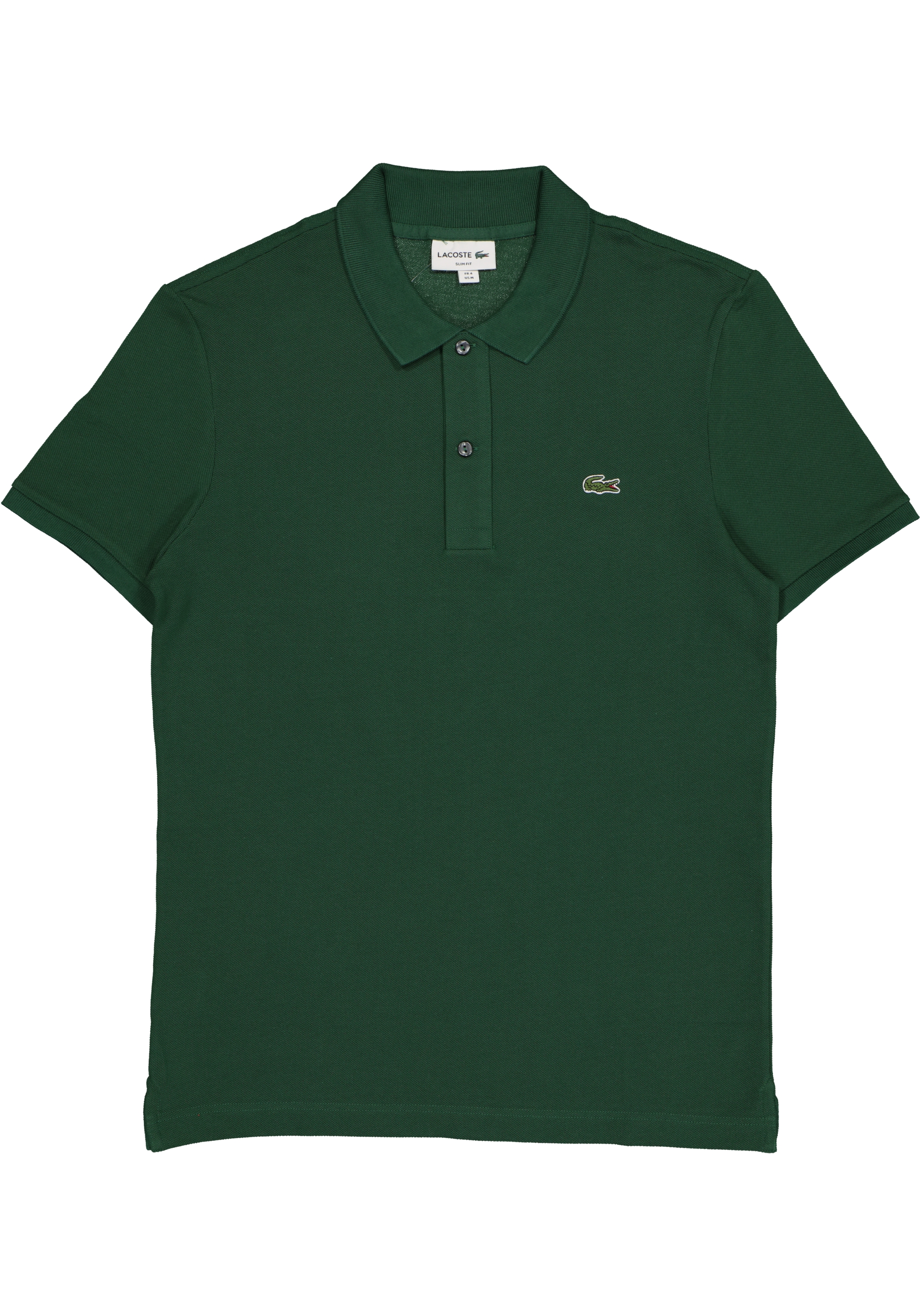 Lacoste Slim Fit polo, donker groen