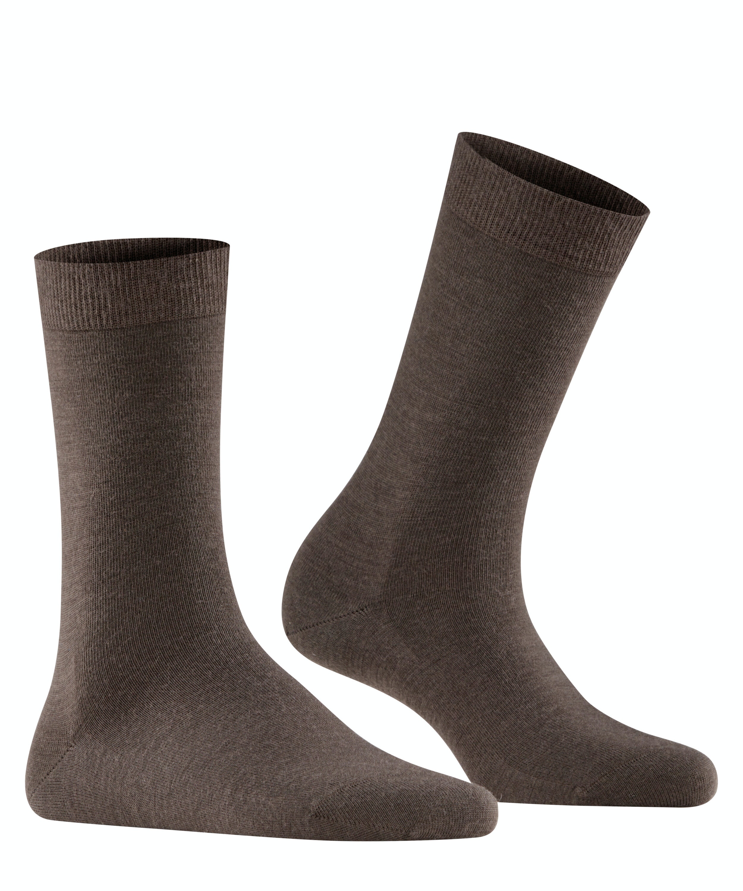 FALKE Softmerino damessokken, bruin (dark brown)