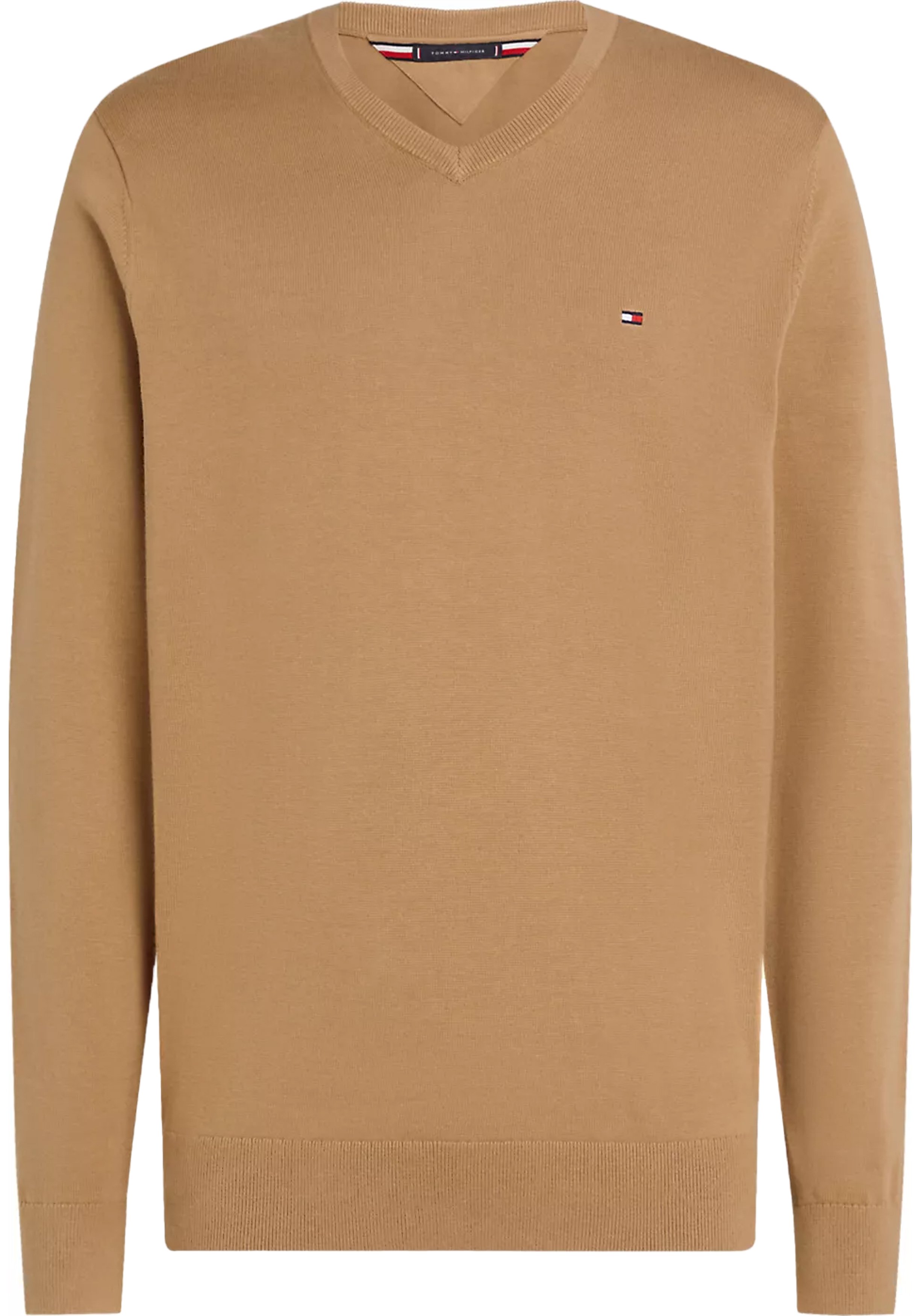 Tommy Hilfiger heren pullover katoen, camel