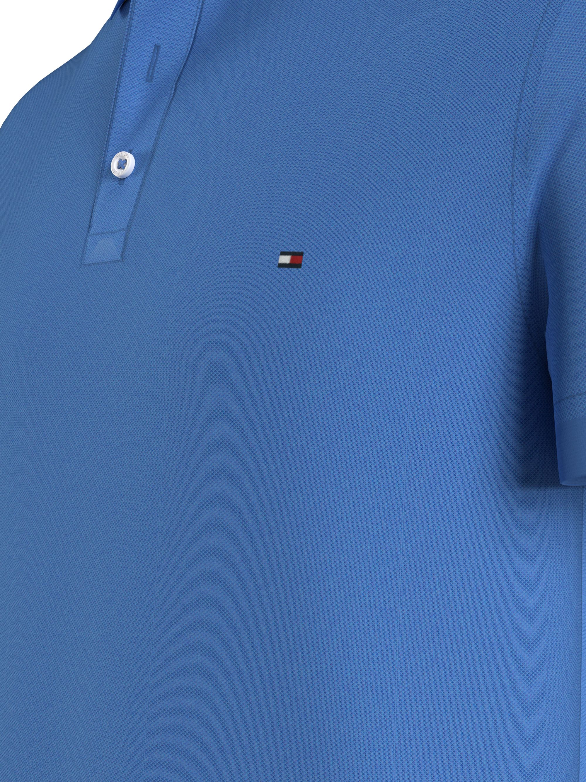 Tommy Hilfiger 1985 Slim Polo, heren poloshirt, middenblauw