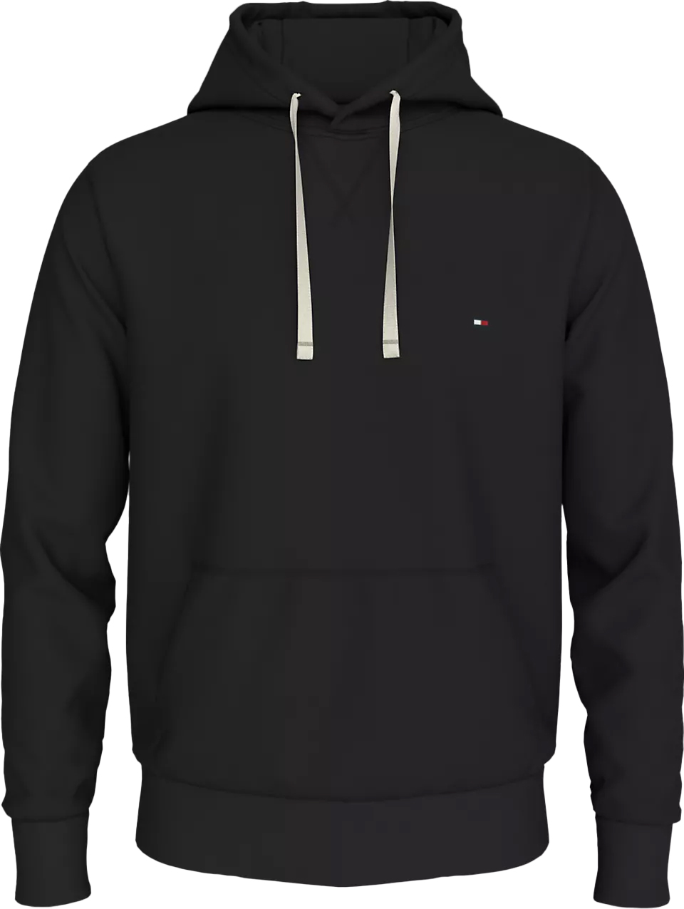 Tommy Hilfiger heren hoodie Katoenen, zwart