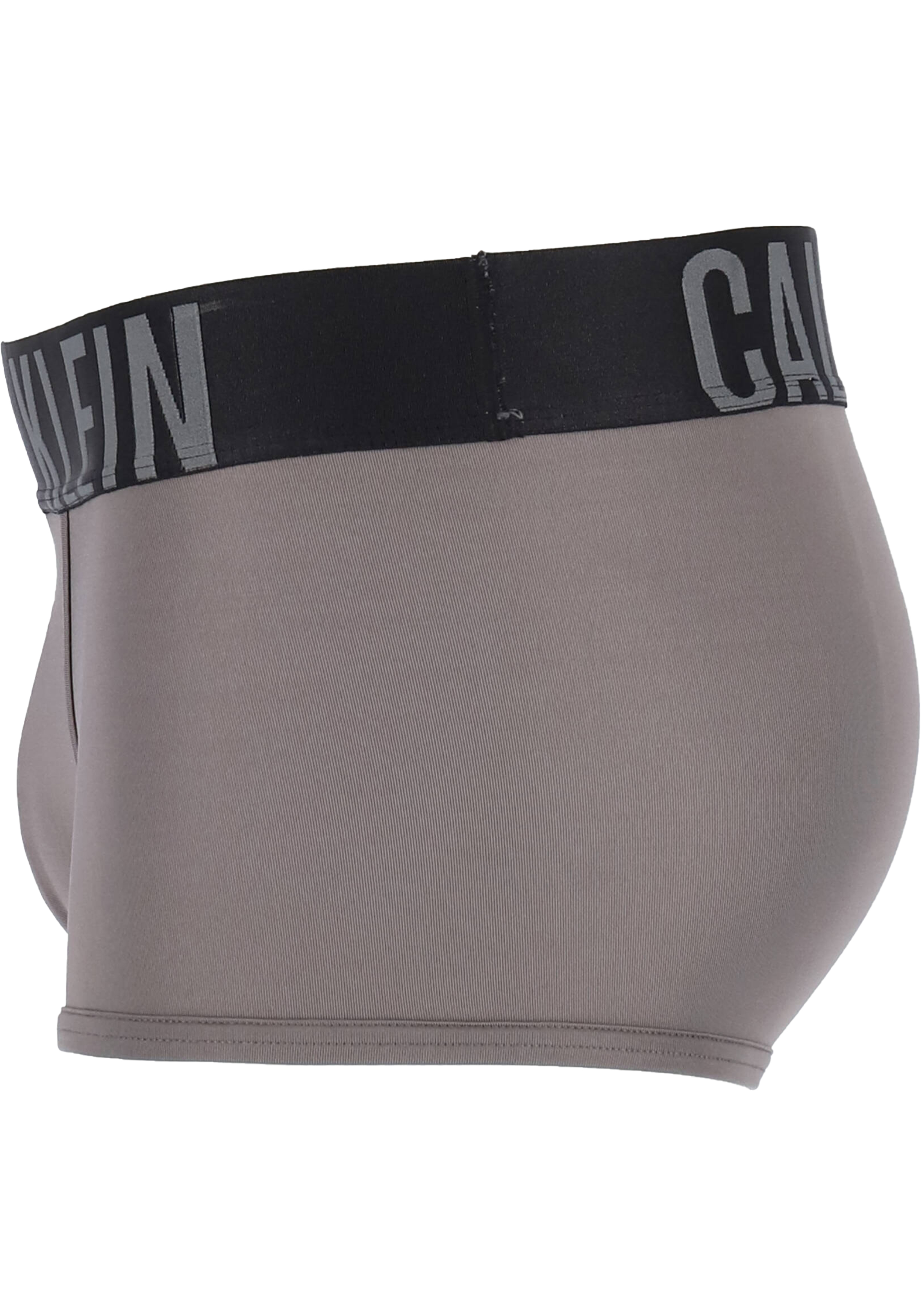 Calvin Klein INTENSE POWER Micro low rise trunk (2-pack), microfiber heren boxer kort, zwart en grijs