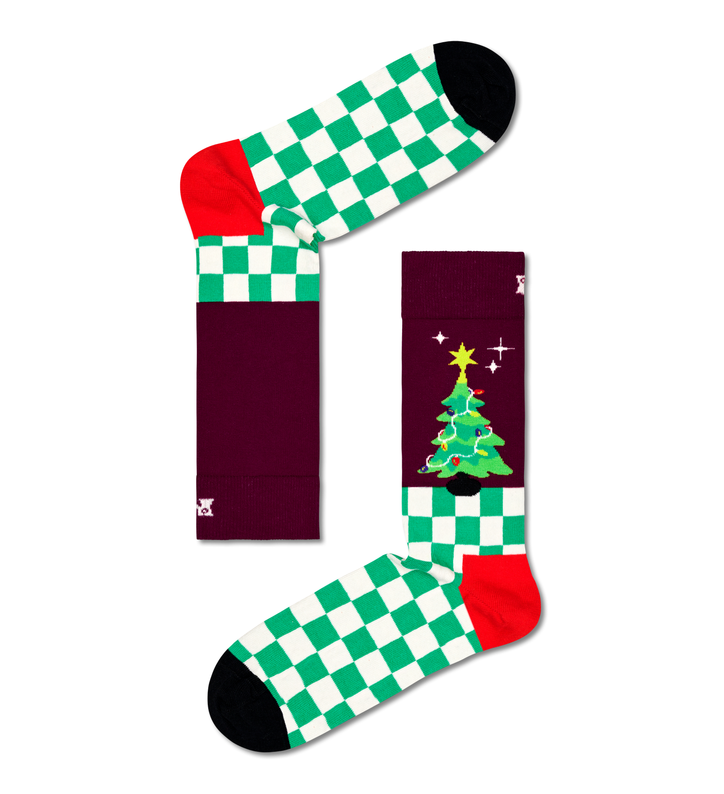 Happy Socks Santa's Workshop Socks Gift Set (4-pack), unisex sokken in cadeauverpakking