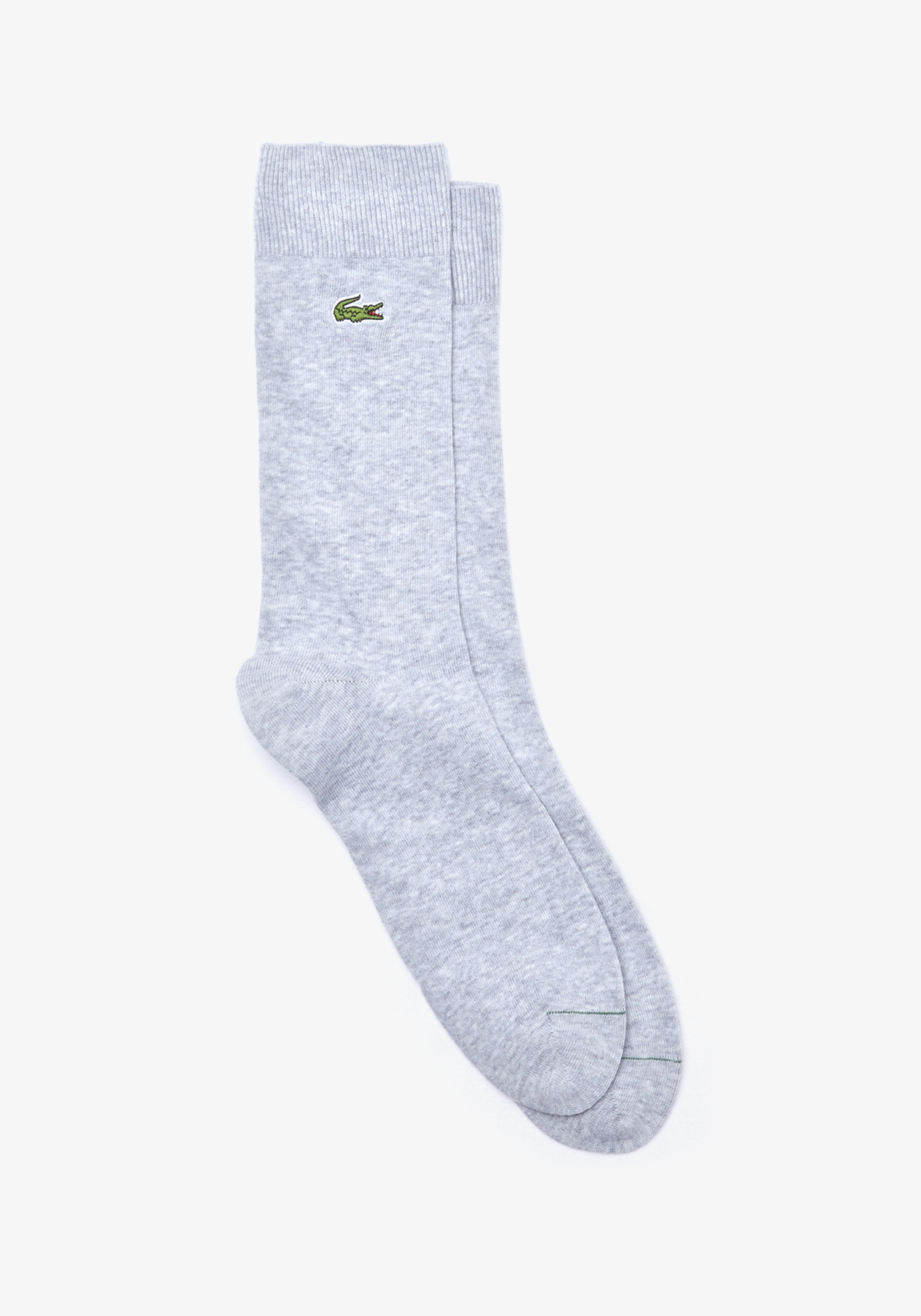 Lacoste sokken (1-pack), grijs melange