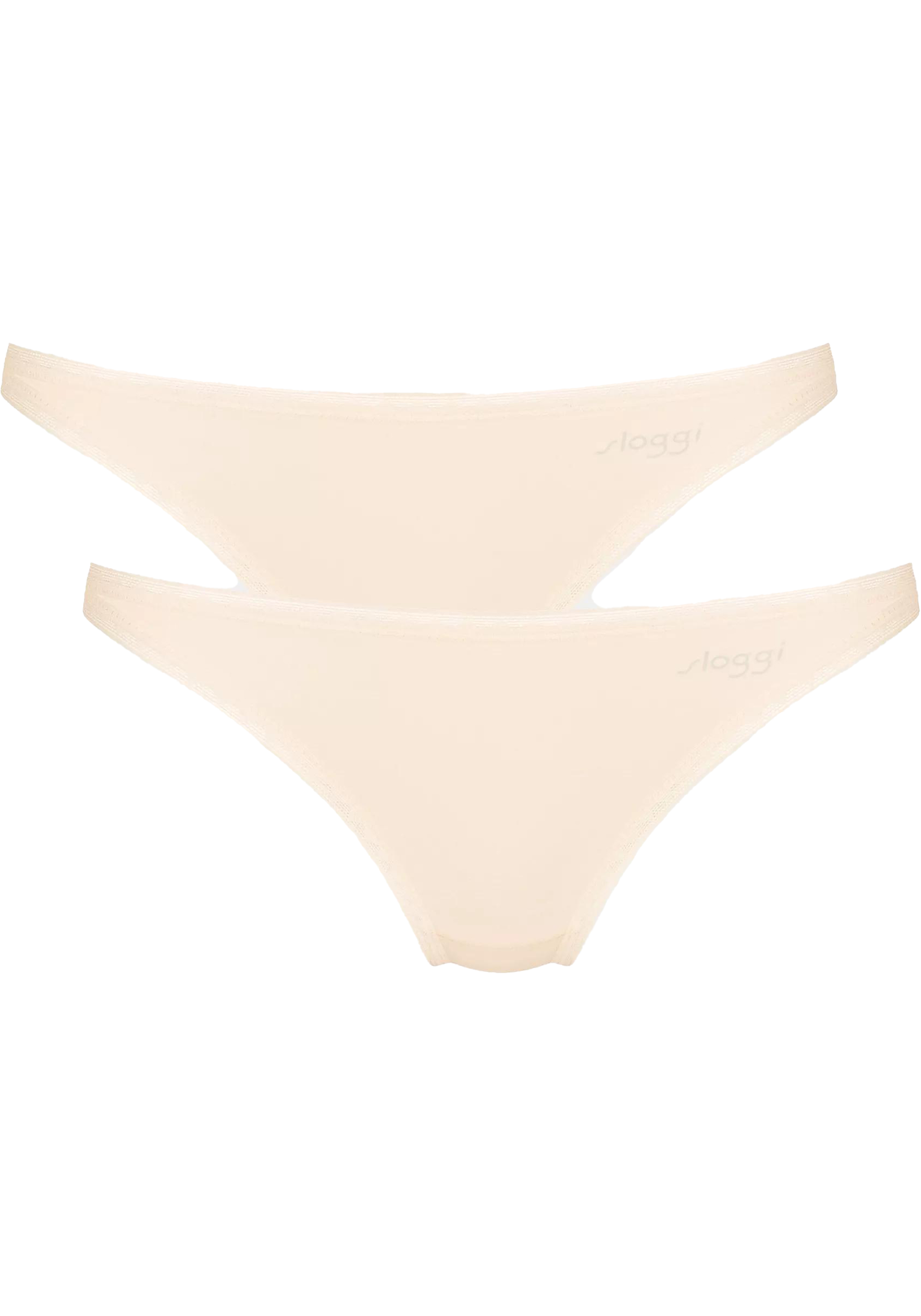 Sloggi Women GO Mini (2-pack), dames slip, beige