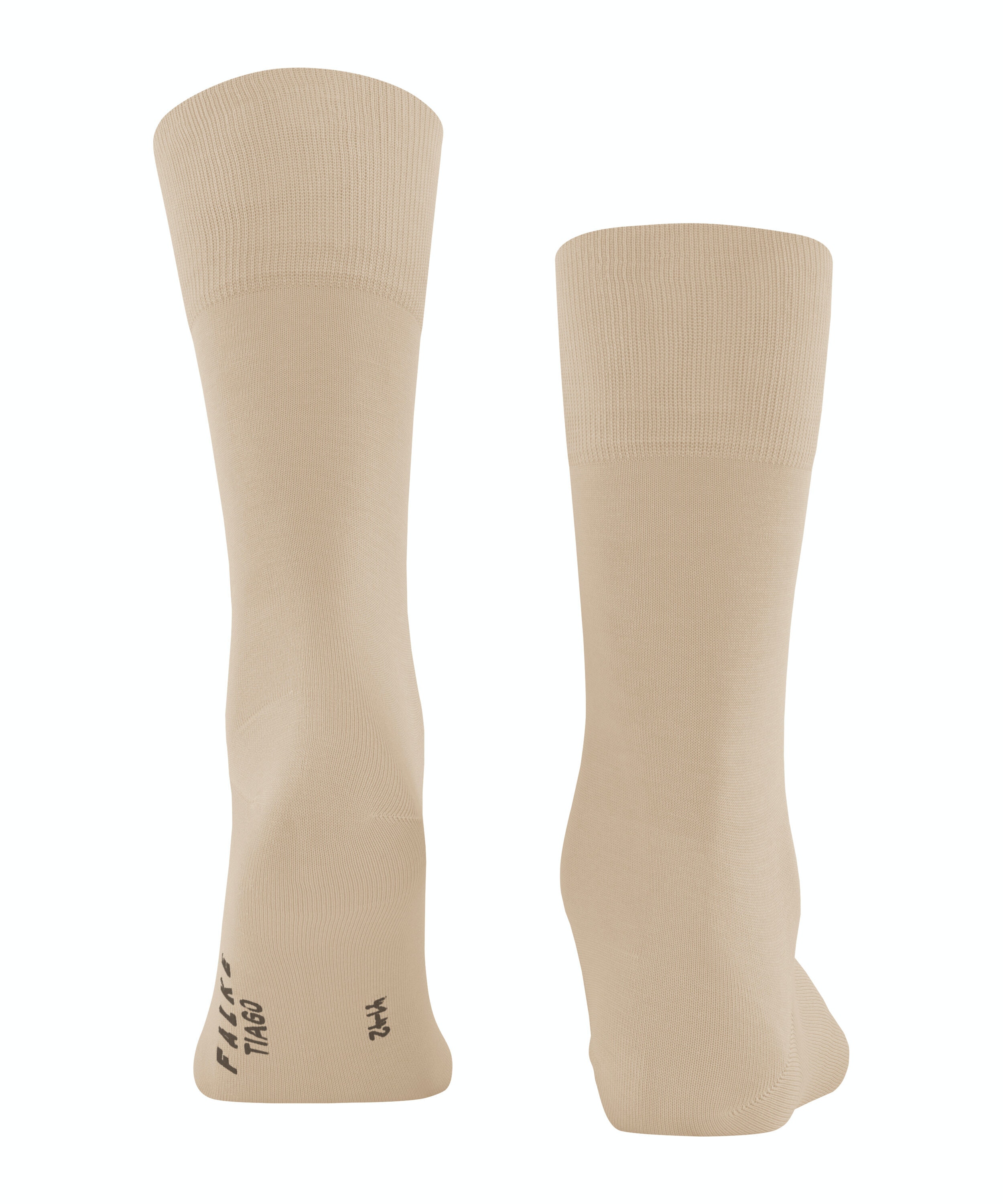 FALKE Tiago herensokken, beige (silk)