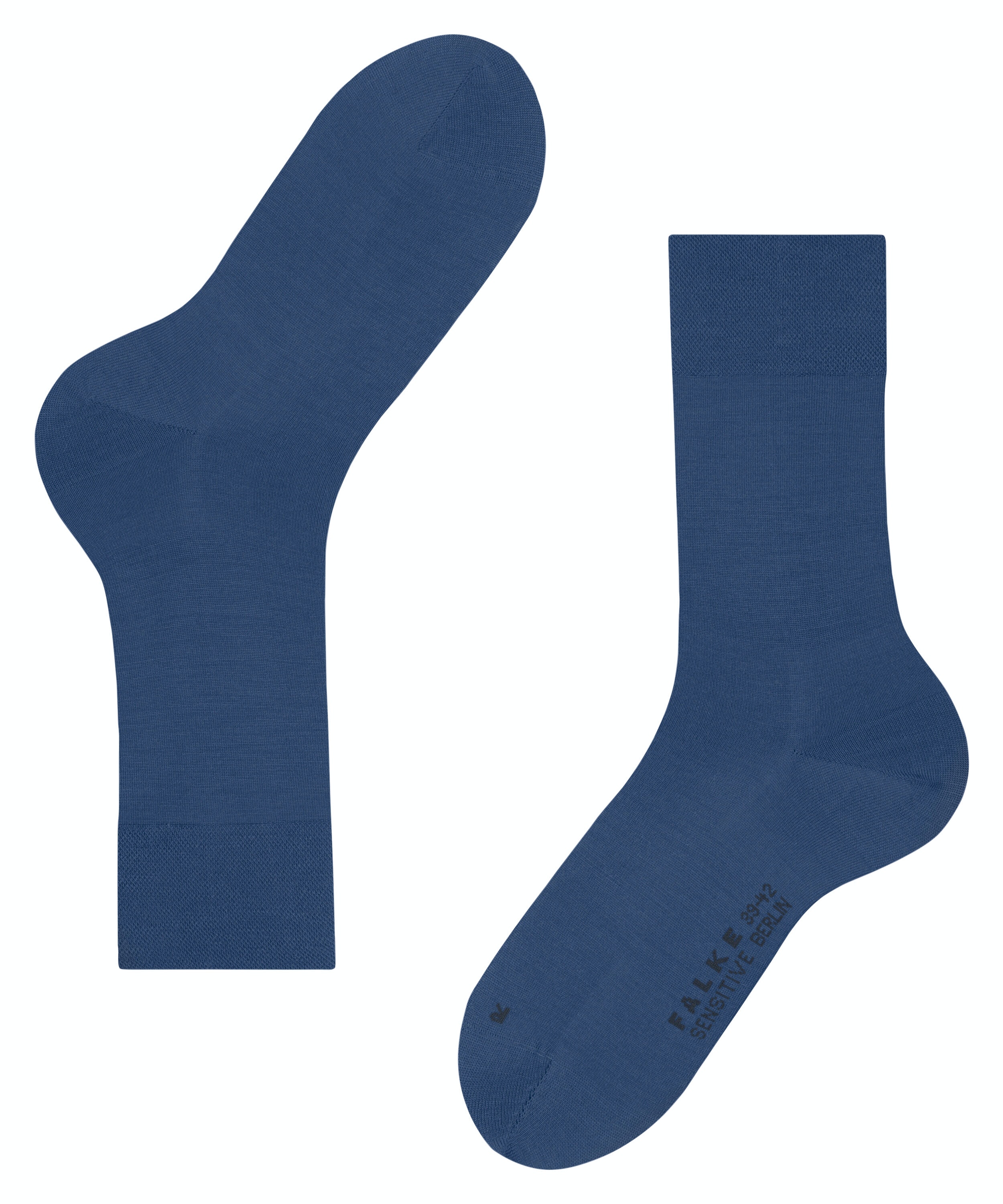 FALKE Sensitive Berlin herensokken, blauw (sapphire)