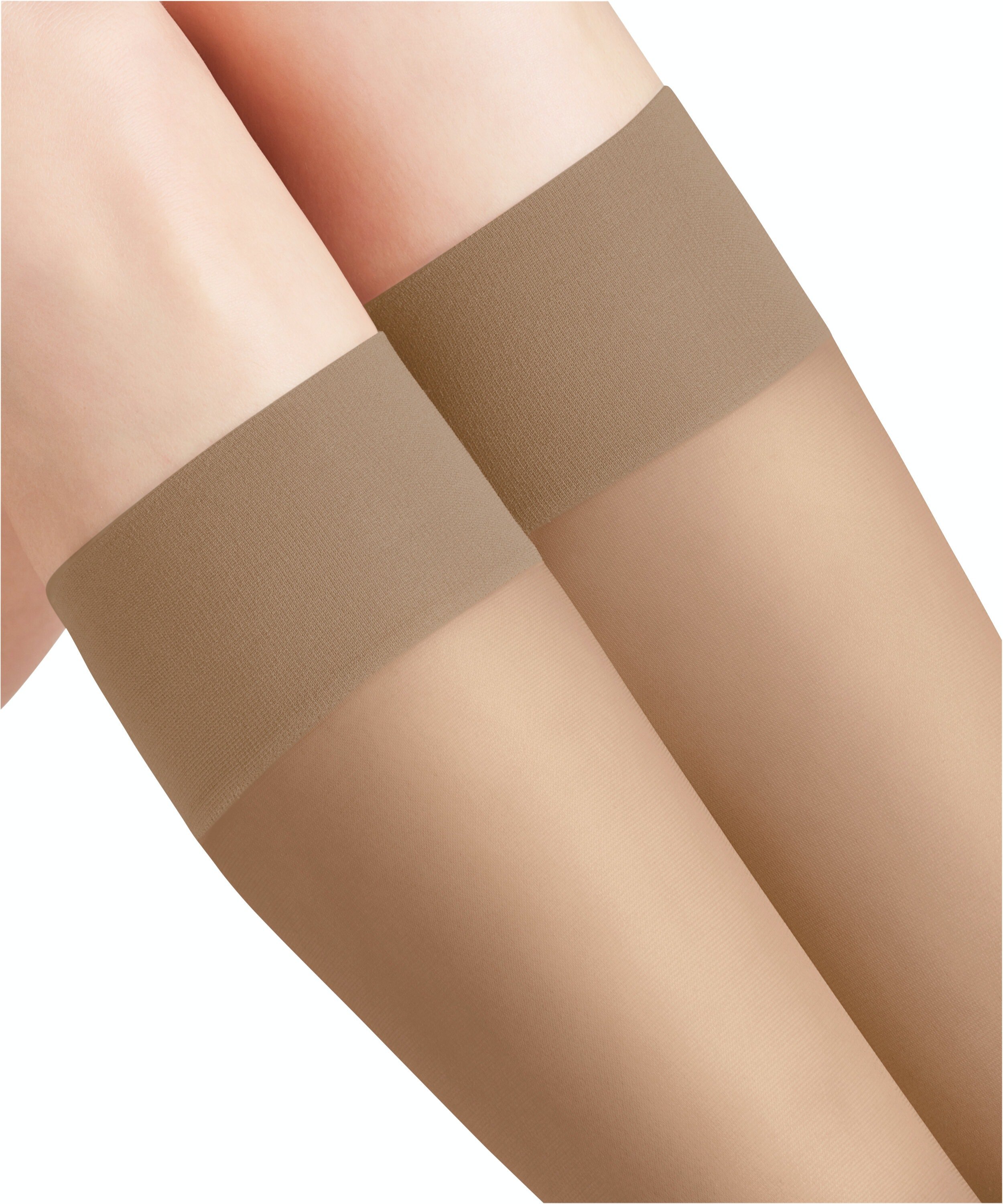 FALKE Pure Matt 20 DEN dames kniekousen, beige (powder)