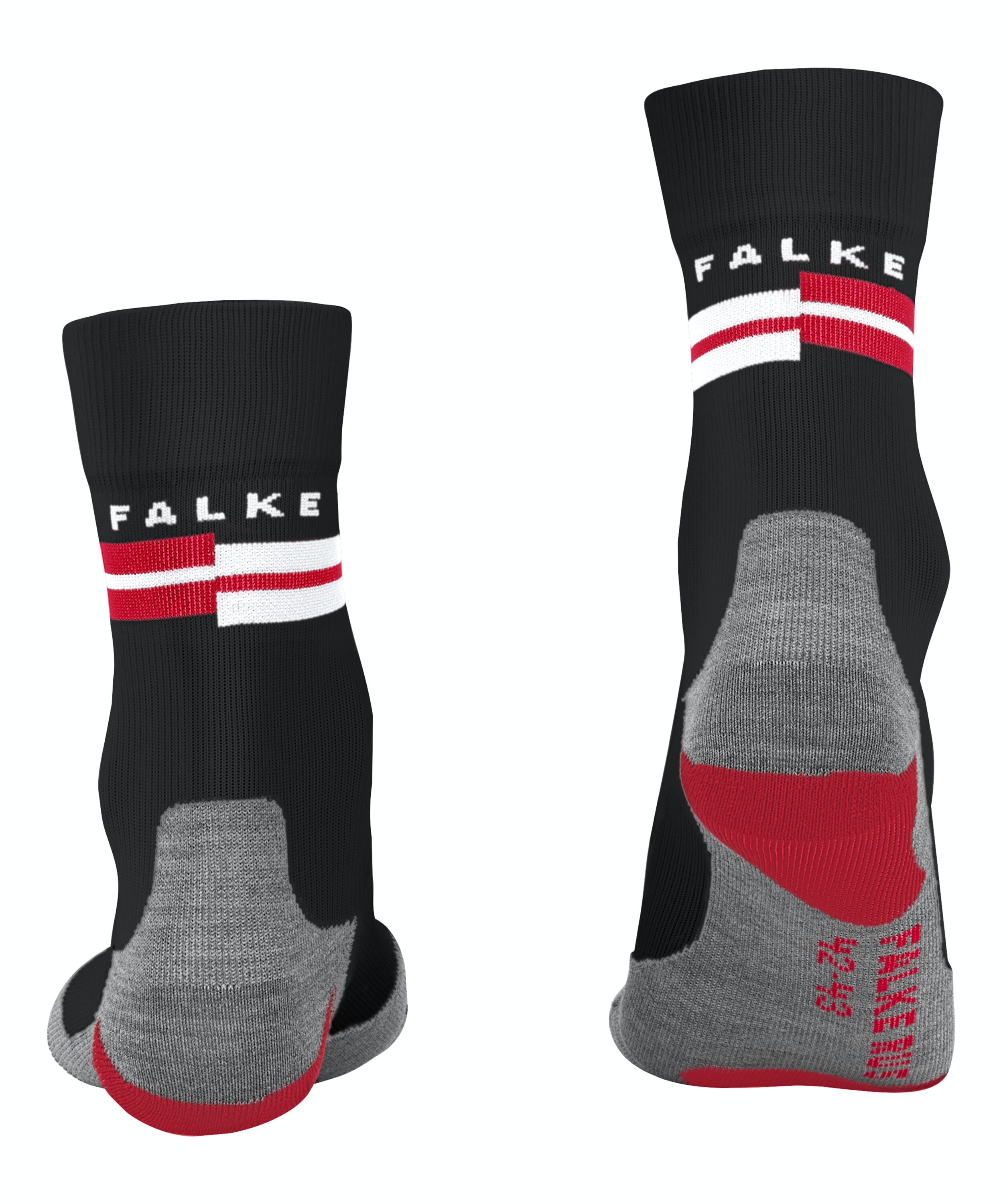 FALKE RU5 Race damessokken, zwart (black-flames)