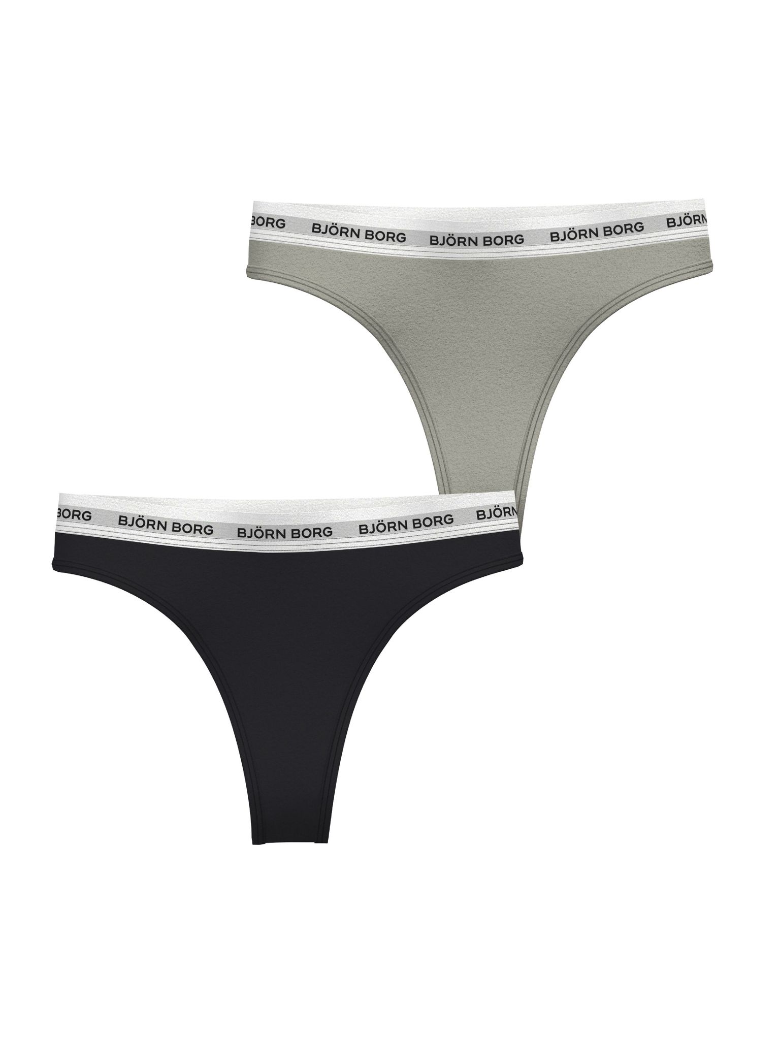 Bjorn Borg dames Core thong, string (2-pack), multicolor