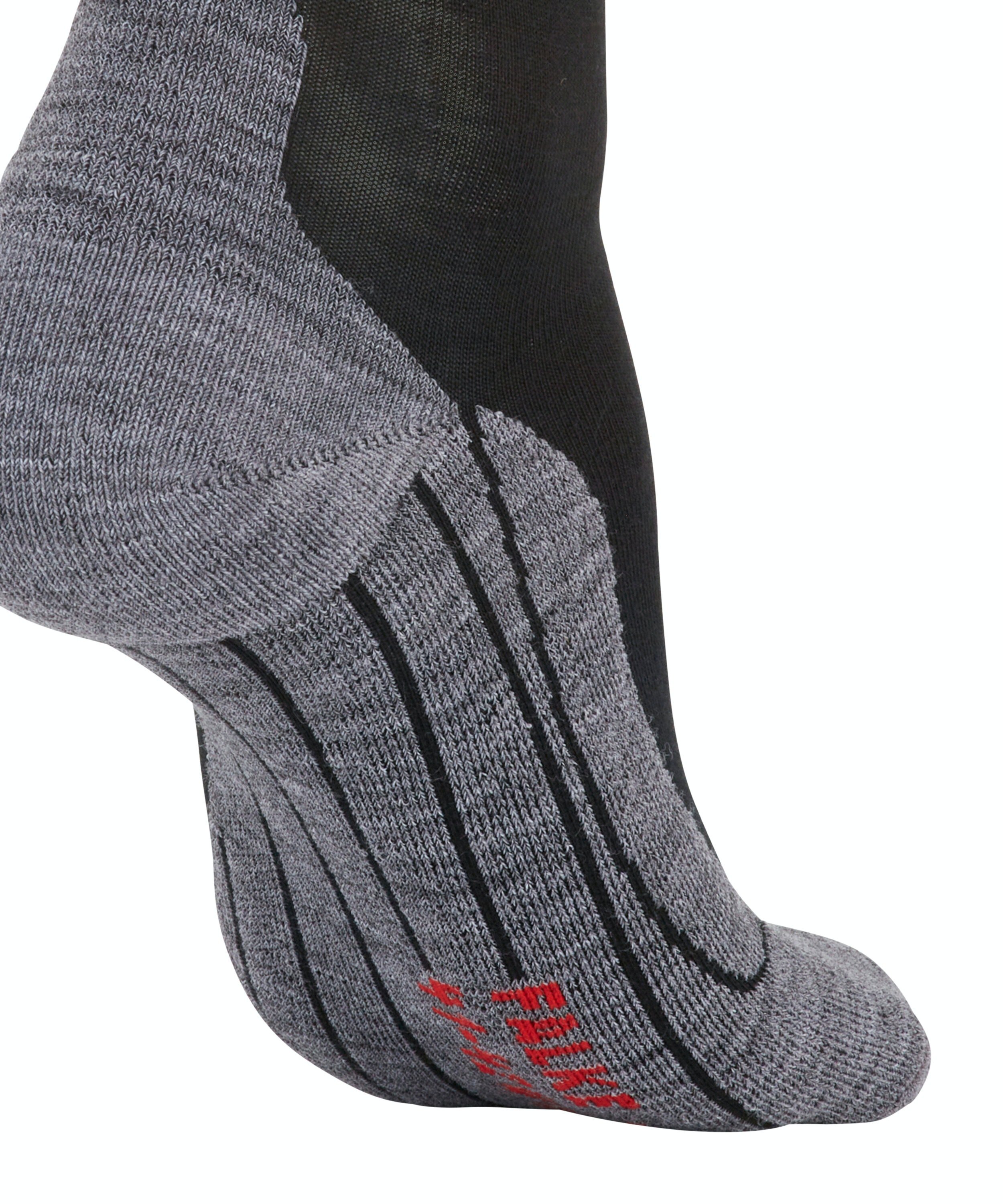 FALKE RU4 Endurance Wool dames running sokken, zwart (black-mix)