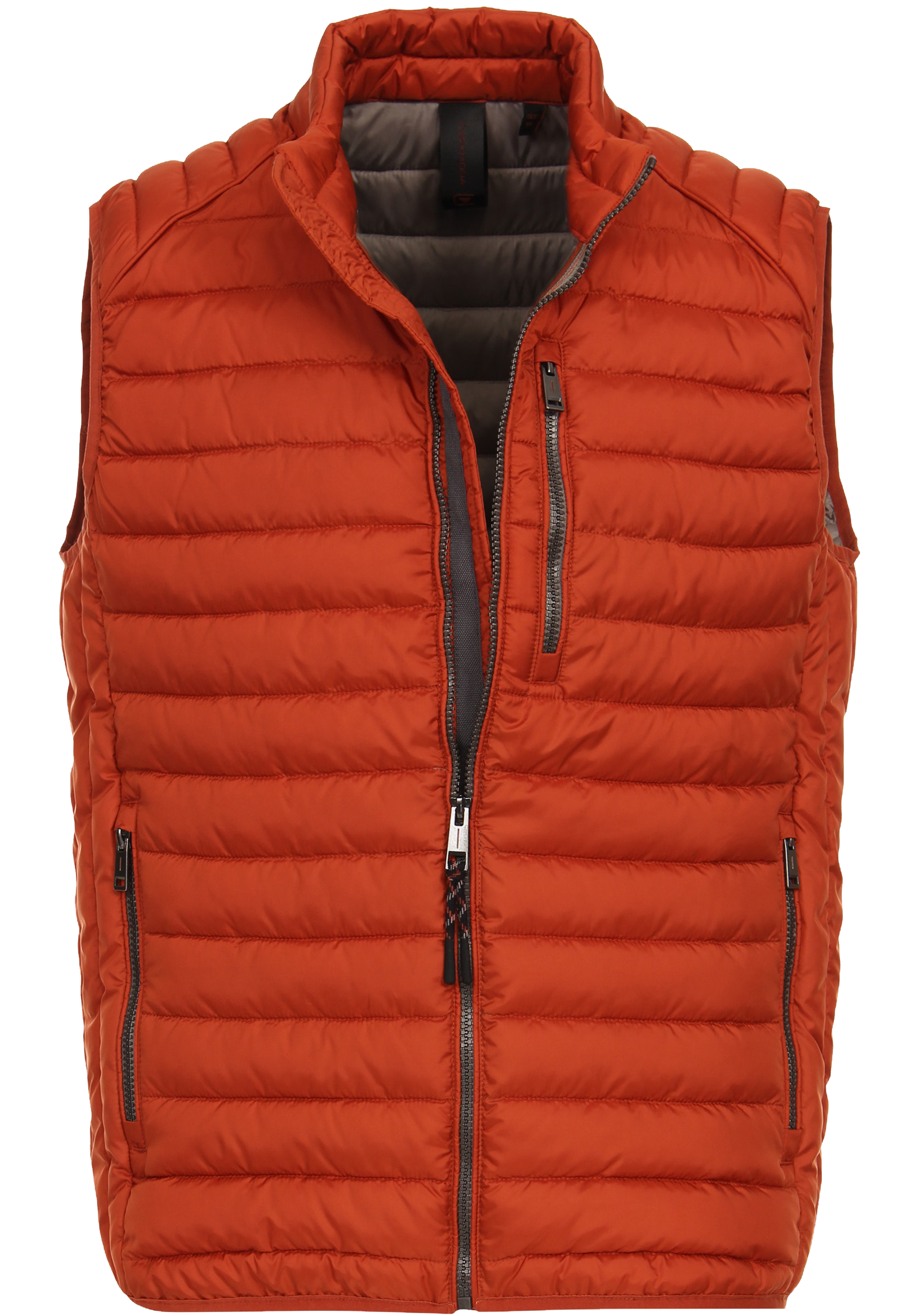 CASA MODA comfort fit bodywarmer, oranje