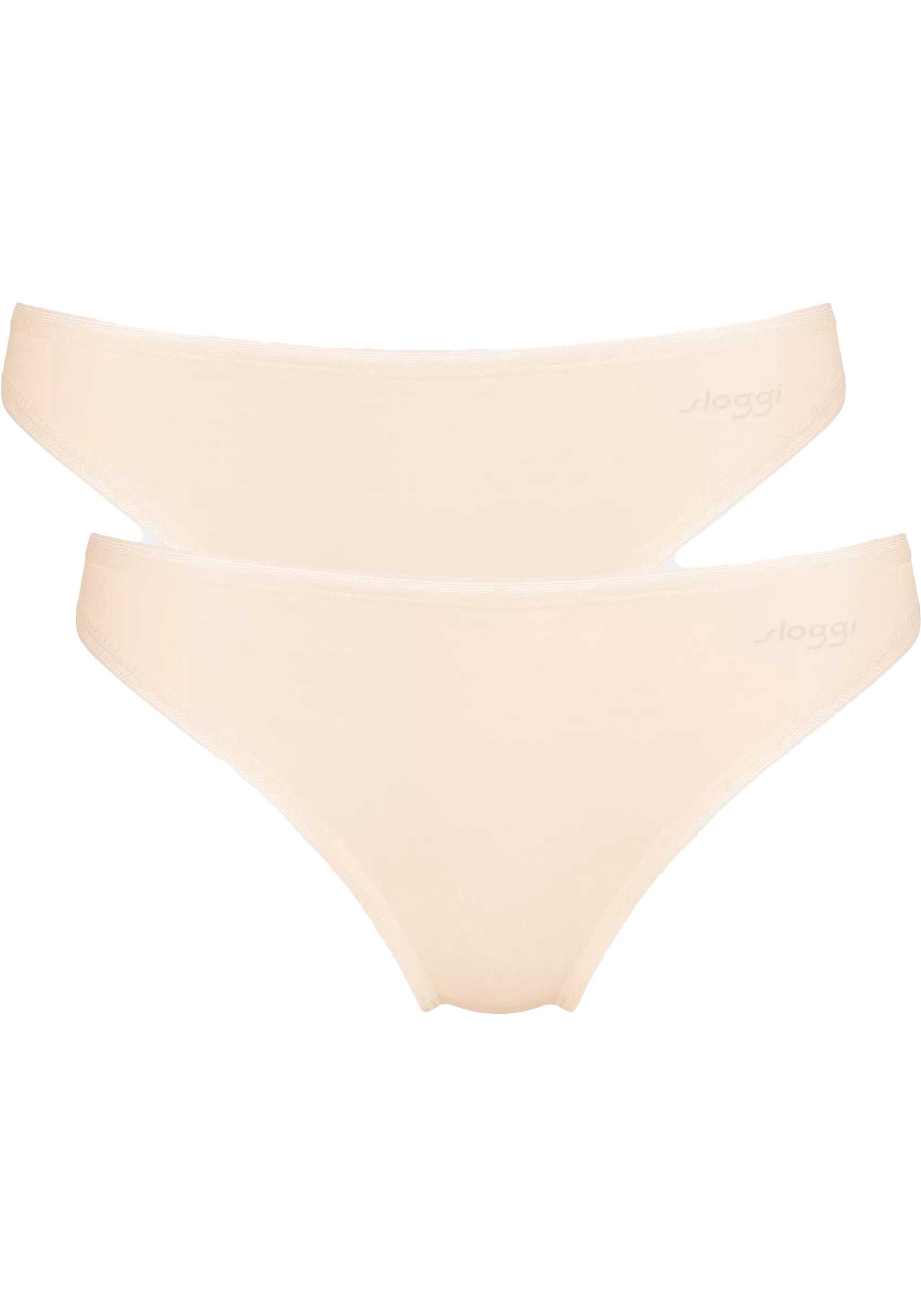 Sloggi Women GO Tai (2-pack), dames slip, beige