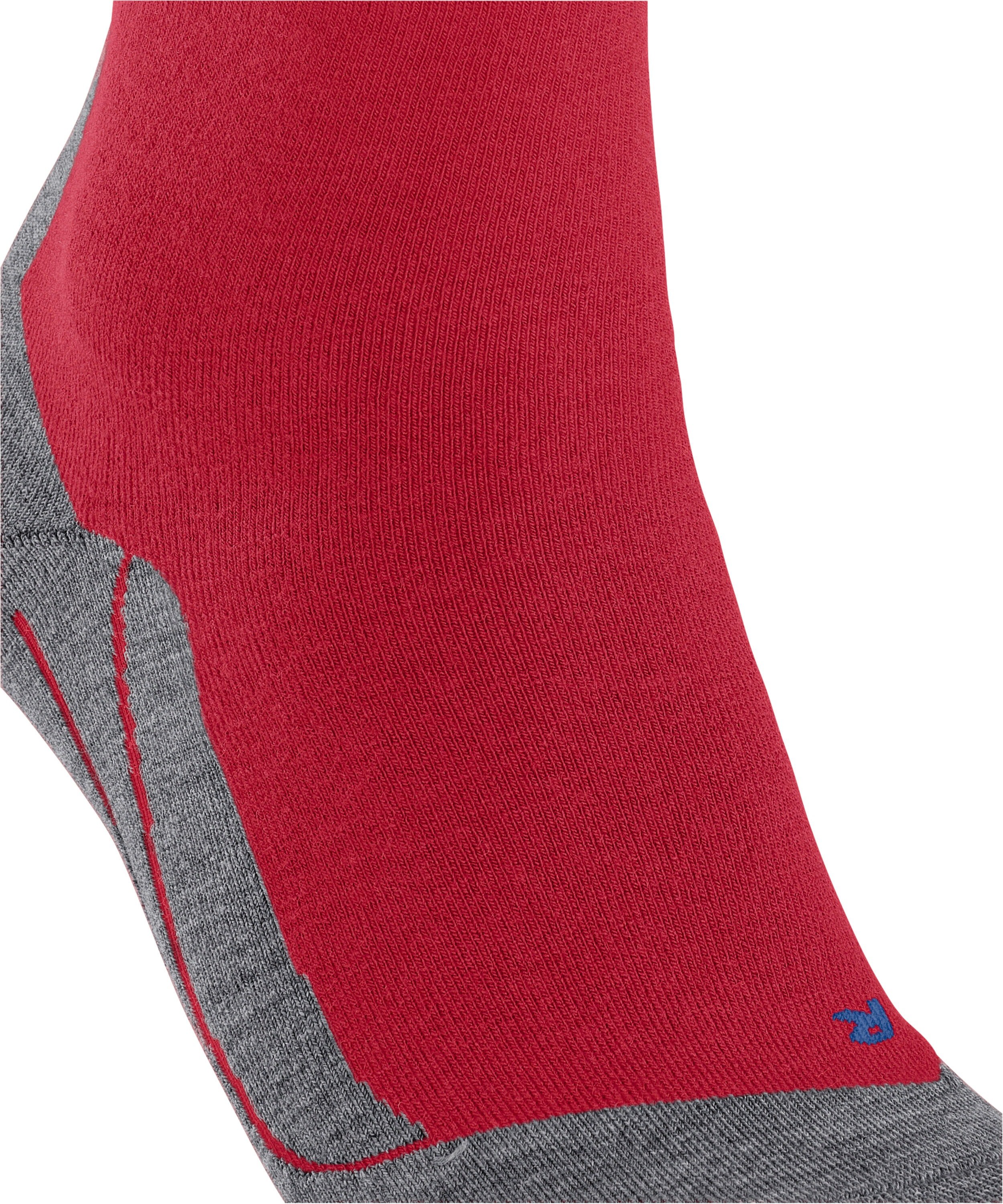 FALKE SK4 Advanced heren skiing kniekousen, rood (lipstick)