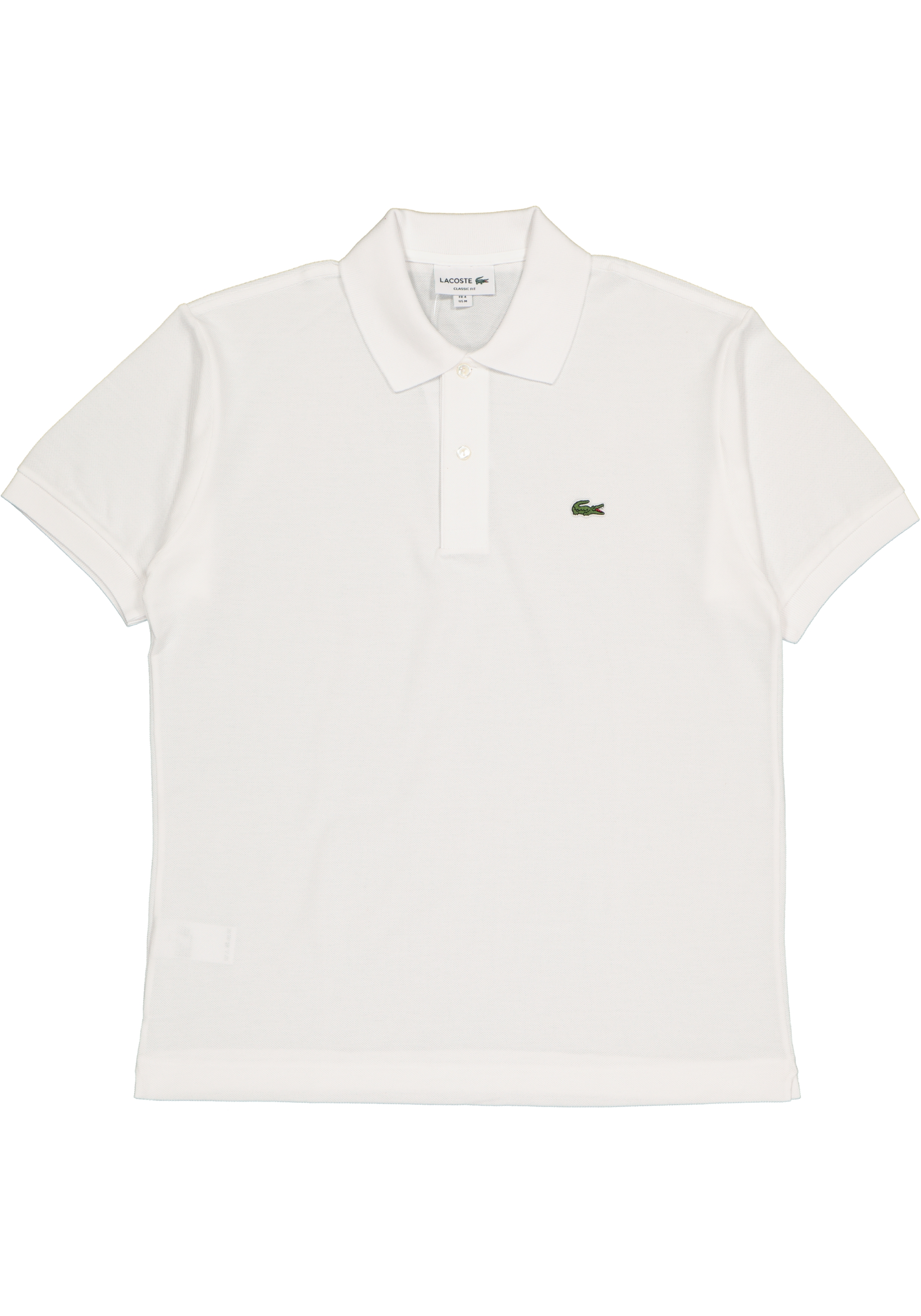 Lacoste Classic Fit polo, wit