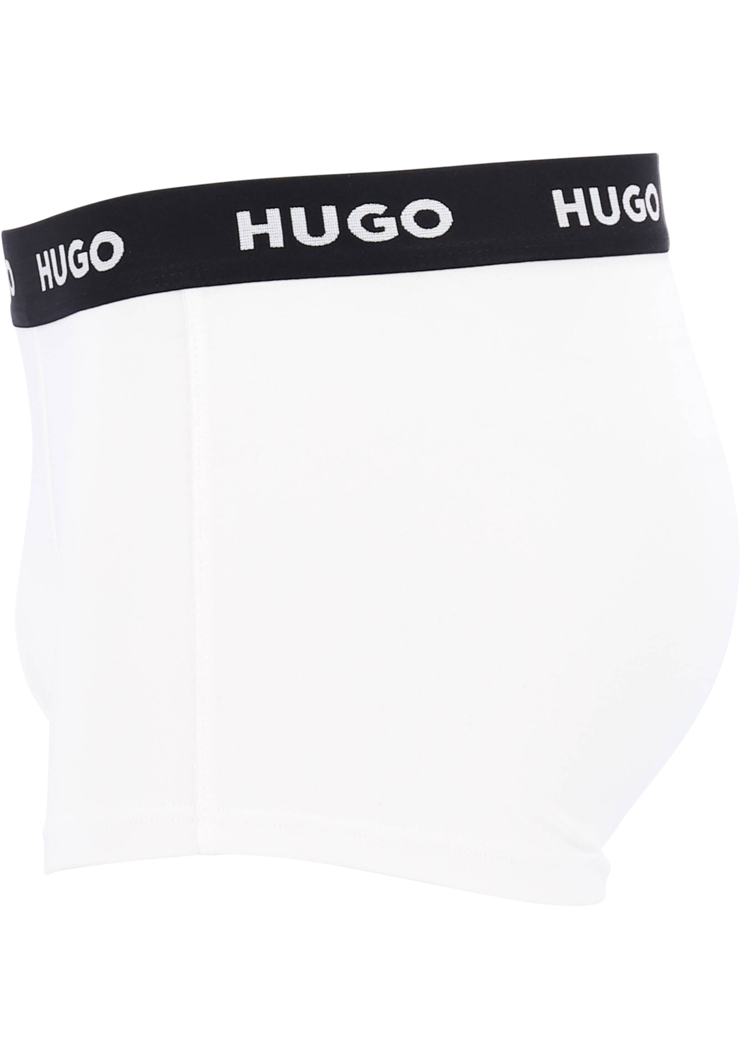 HUGO trunks (3-pack), heren boxers kort, wit