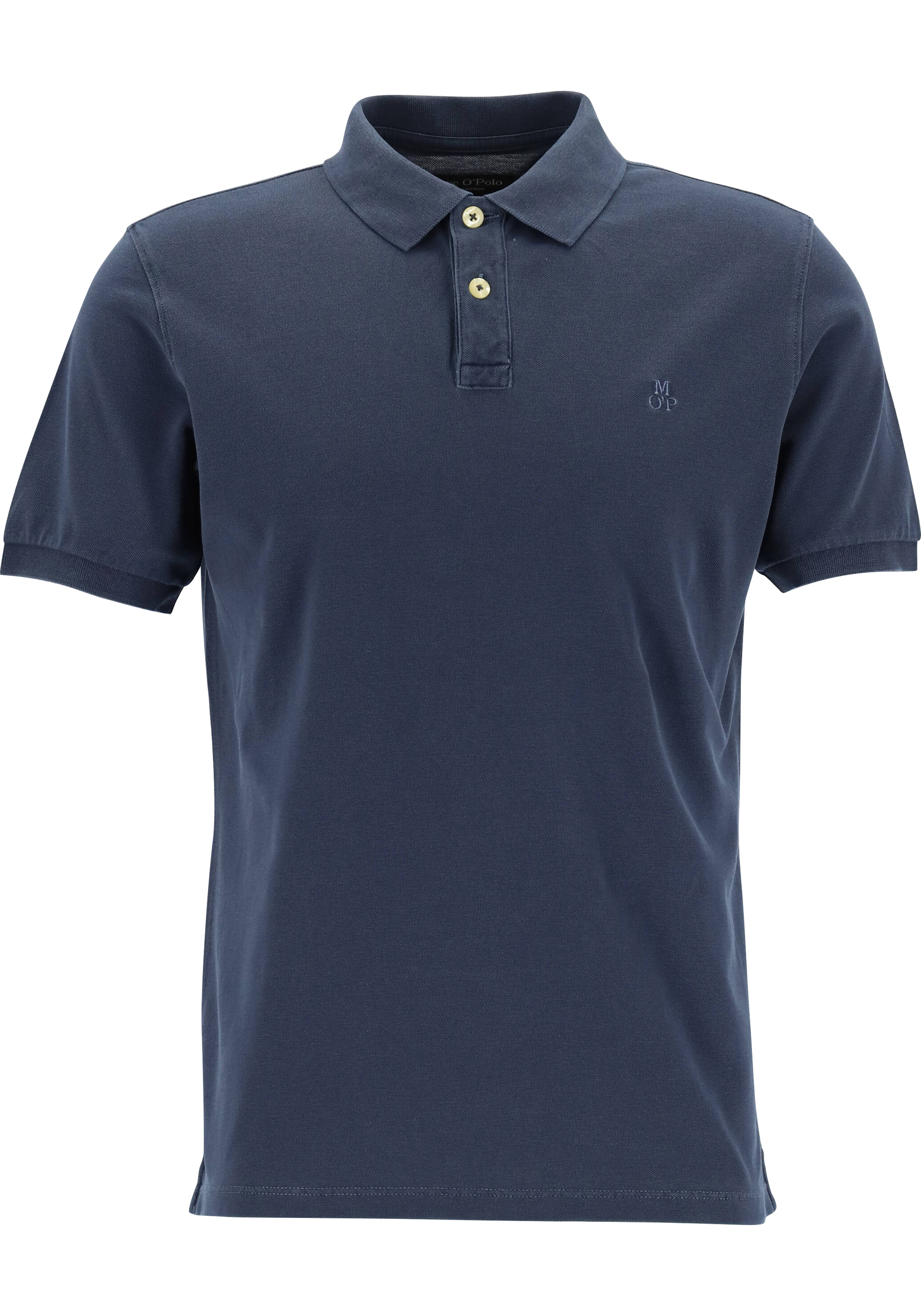 Marc O'Polo regular fit polo, heren poloshirt, donkerblauw