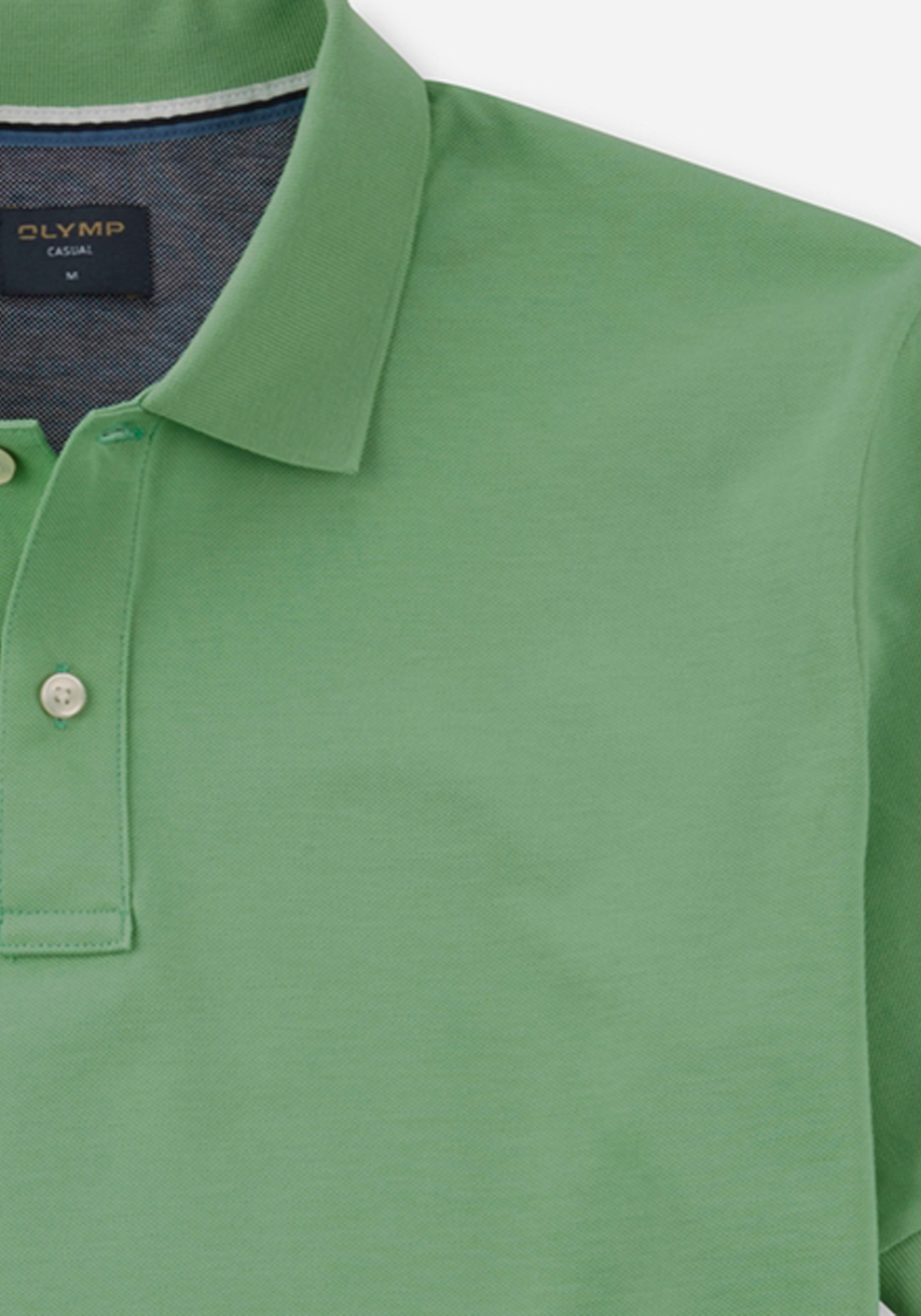 OLYMP Polo Casual, modern fit polo, mint groen