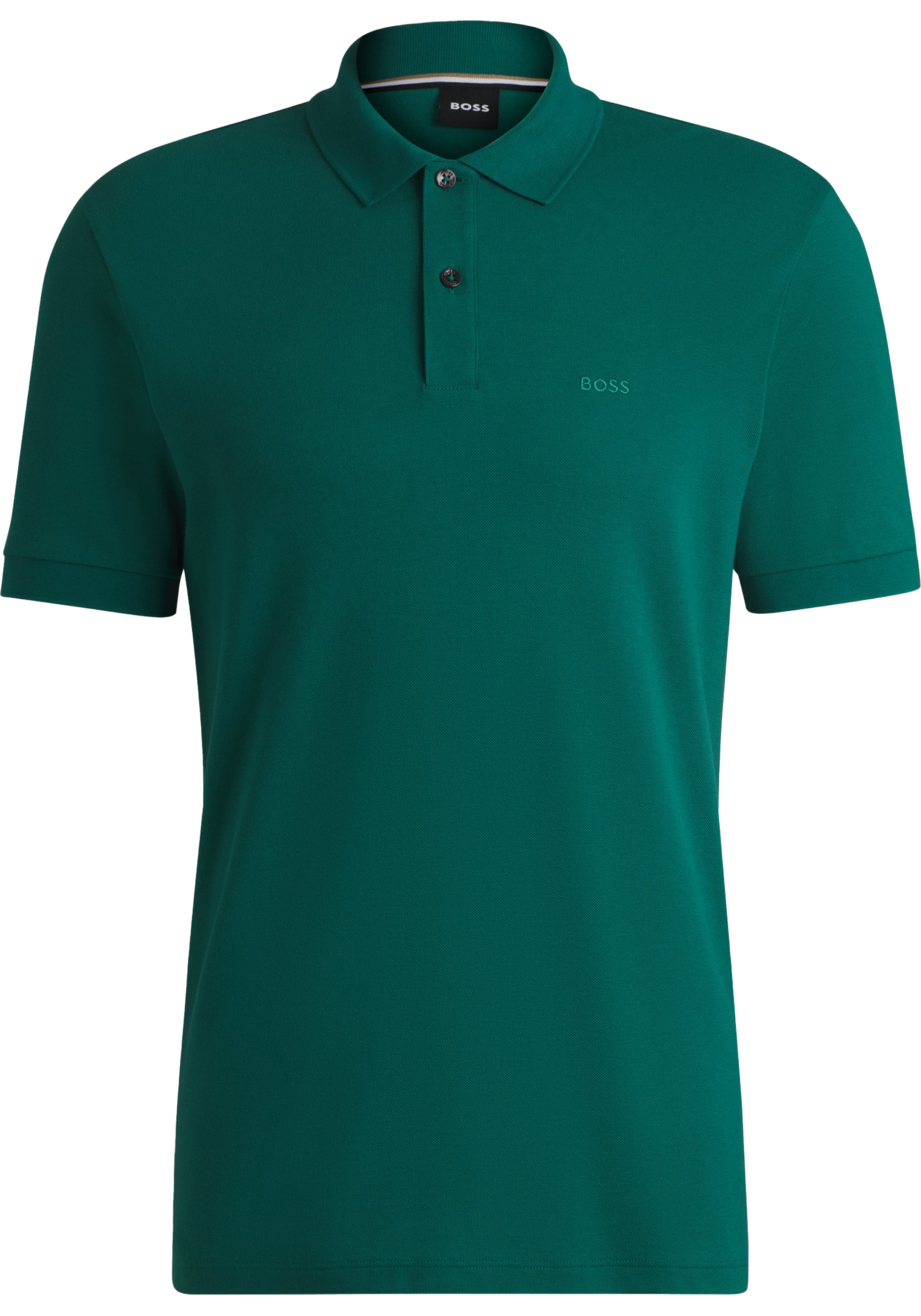 BOSS Pallas regular fit polo, pique, groen