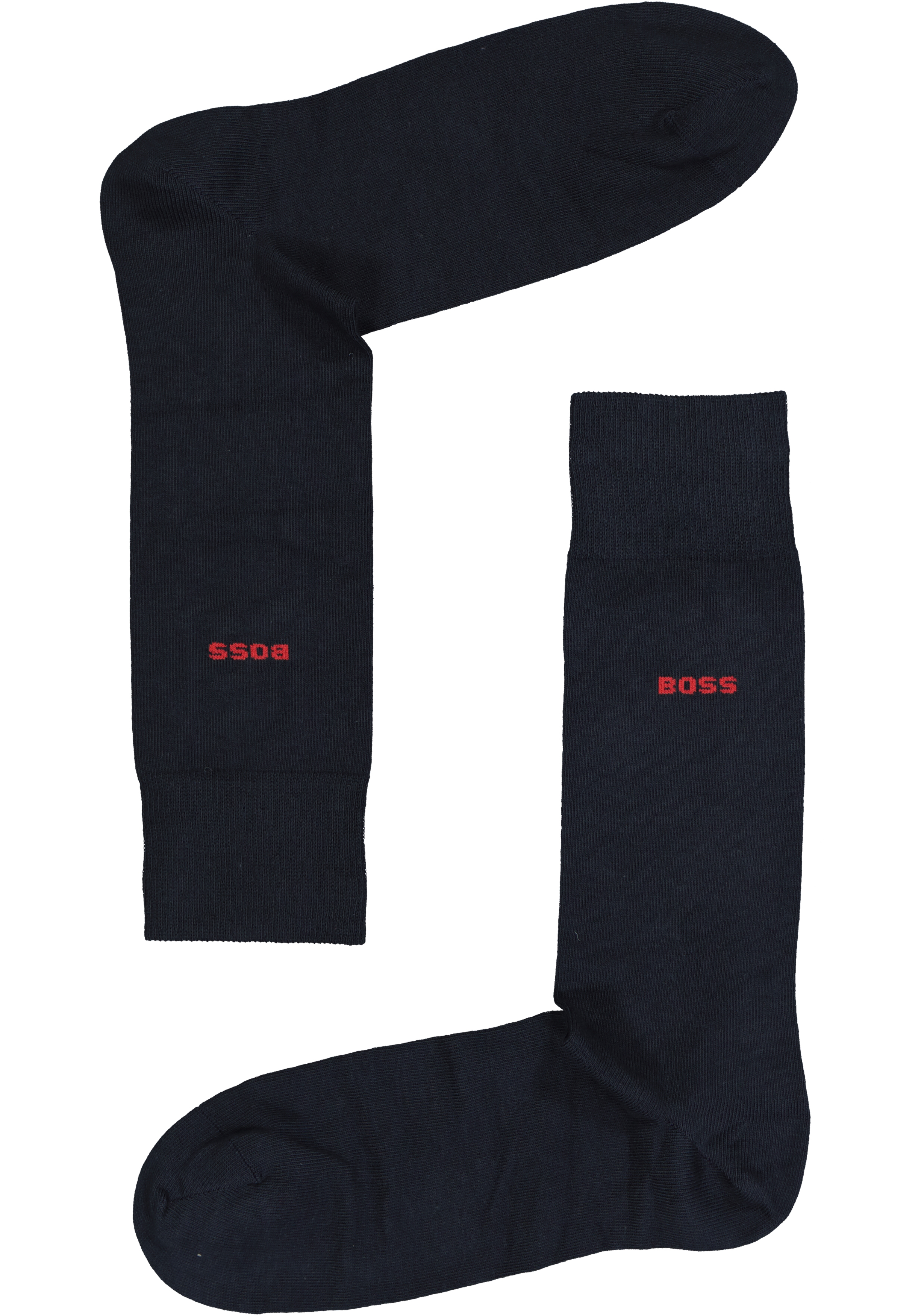 HUGO BOSS cadeauset sokken, giftbox met 3 paar heren sokken, blauw, rood en dessin