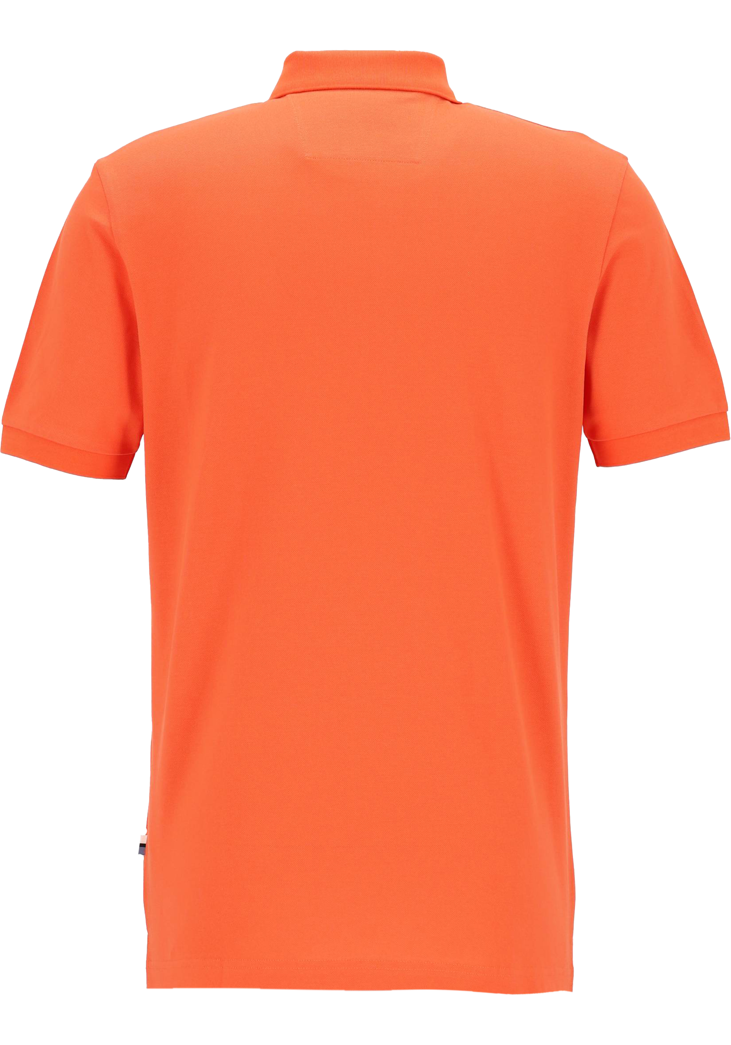 OLYMP Polo Casual, modern fit polo, oranje