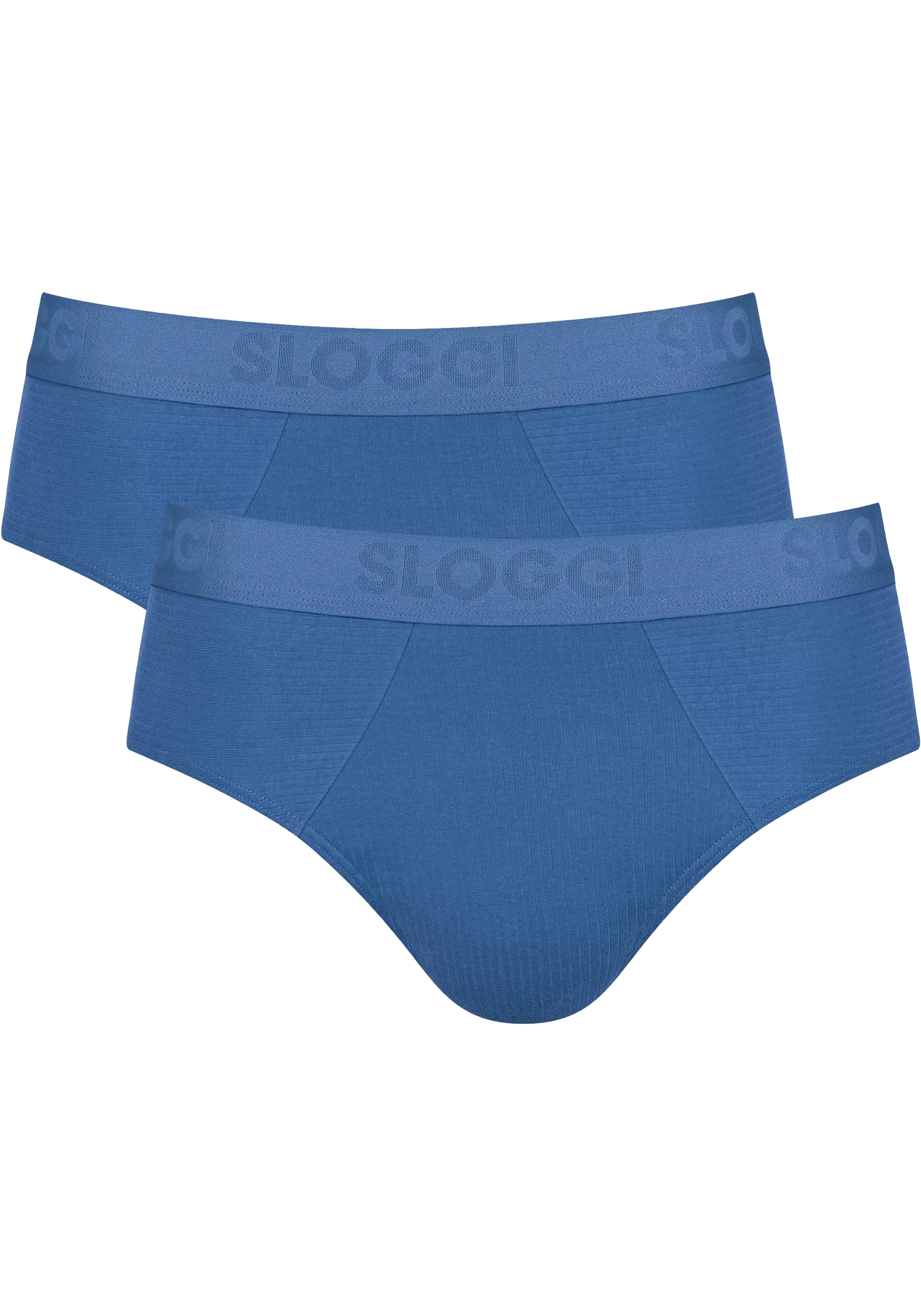 Sloggi Men FREE Evolve Brief, heren slip met smalle zijkanten (2-pack), kobaltblauw