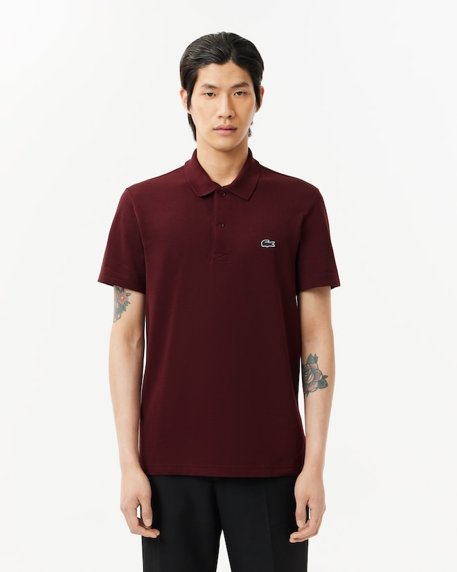 Lacoste Sport Polo Regular Fit stretch, espresso bruin