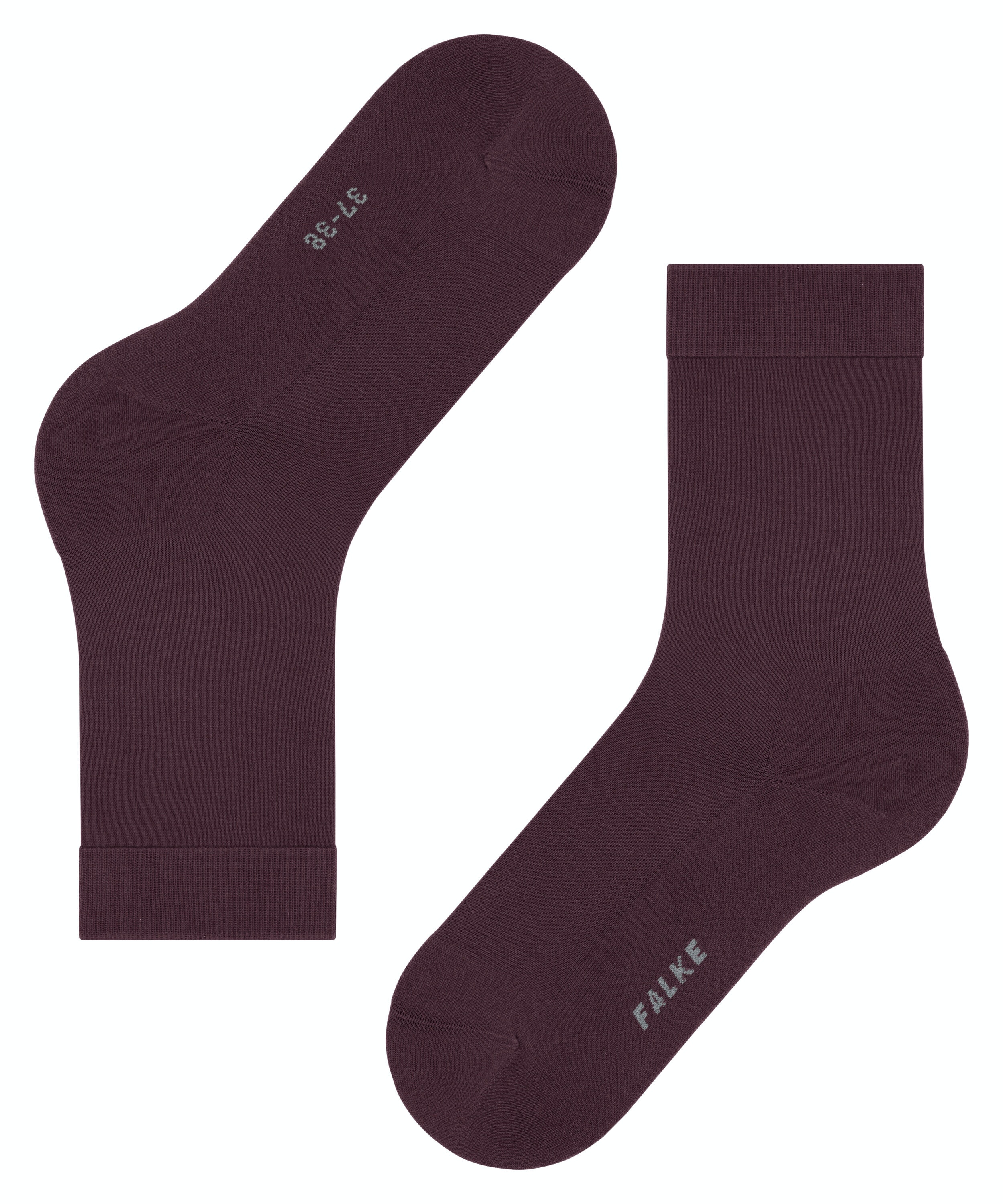 FALKE ClimaWool damessokken, donkerrood (barolo)