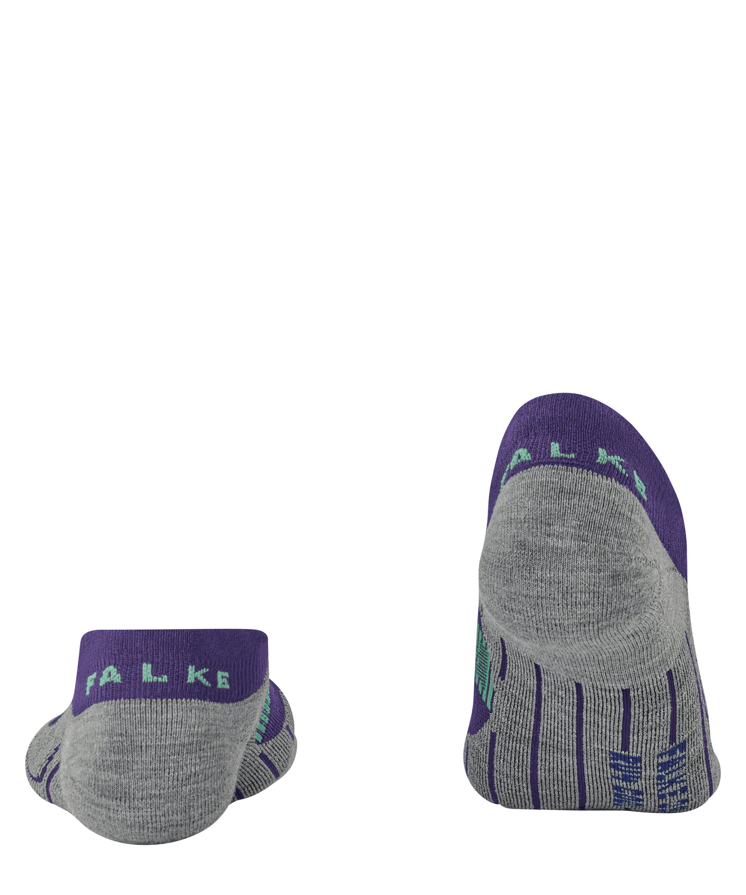 FALKE RU4 Endurance Cool Invisible dames running kousenvoetjes, paars (amethyst)