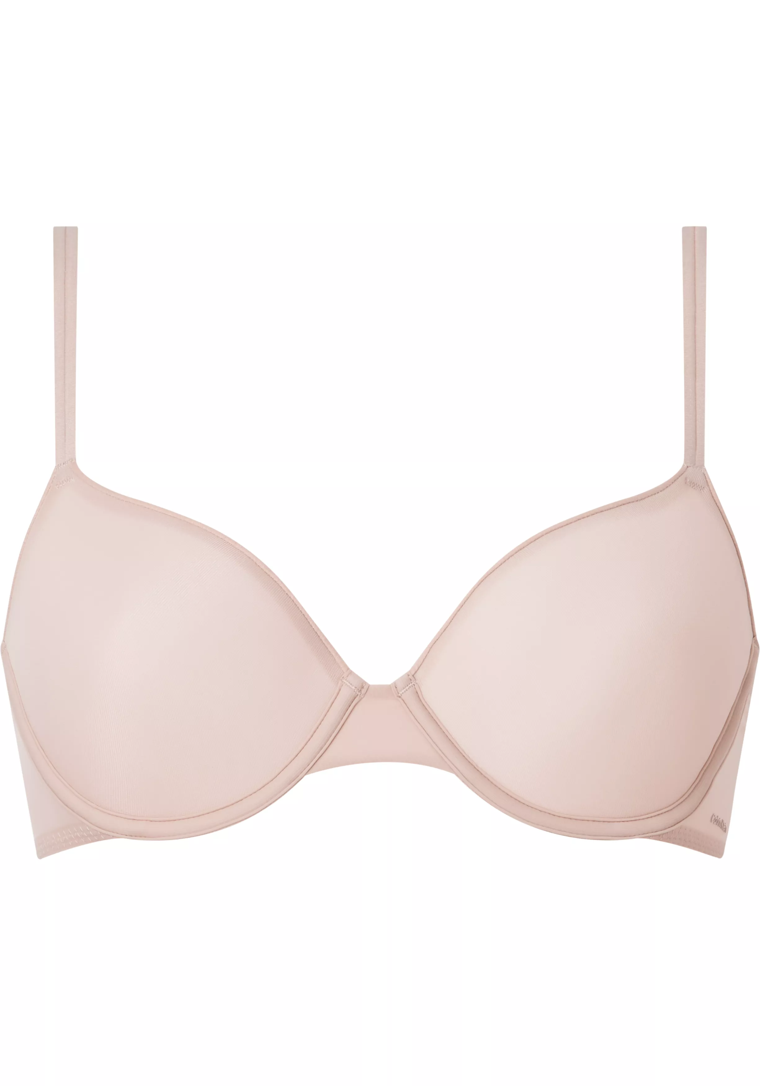 Calvin Klein dames Sheer Marquisette lightly lined demi bra, beugel BH, roze