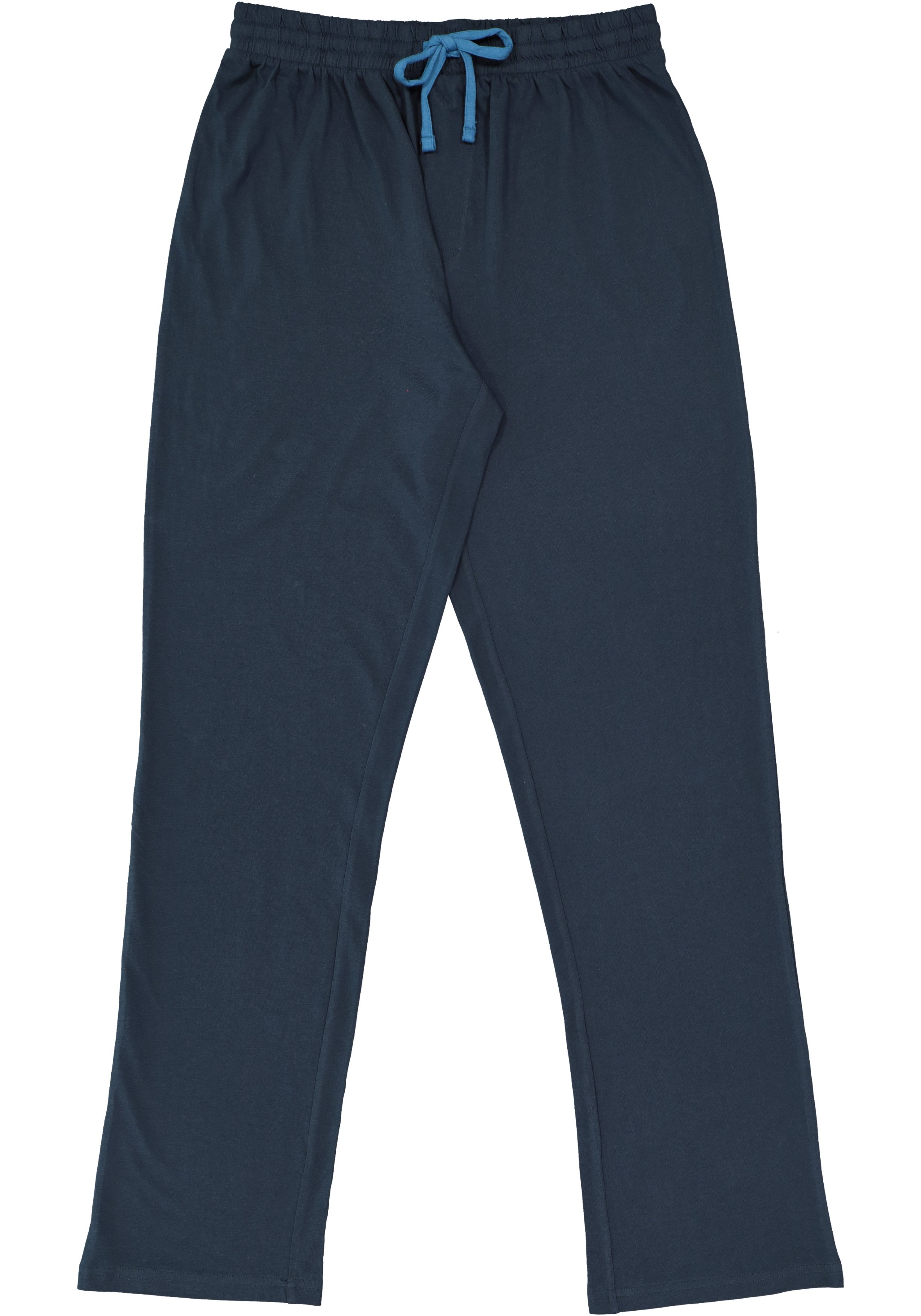 TEN CATE men pyjama, O-hals, blauw gestreept