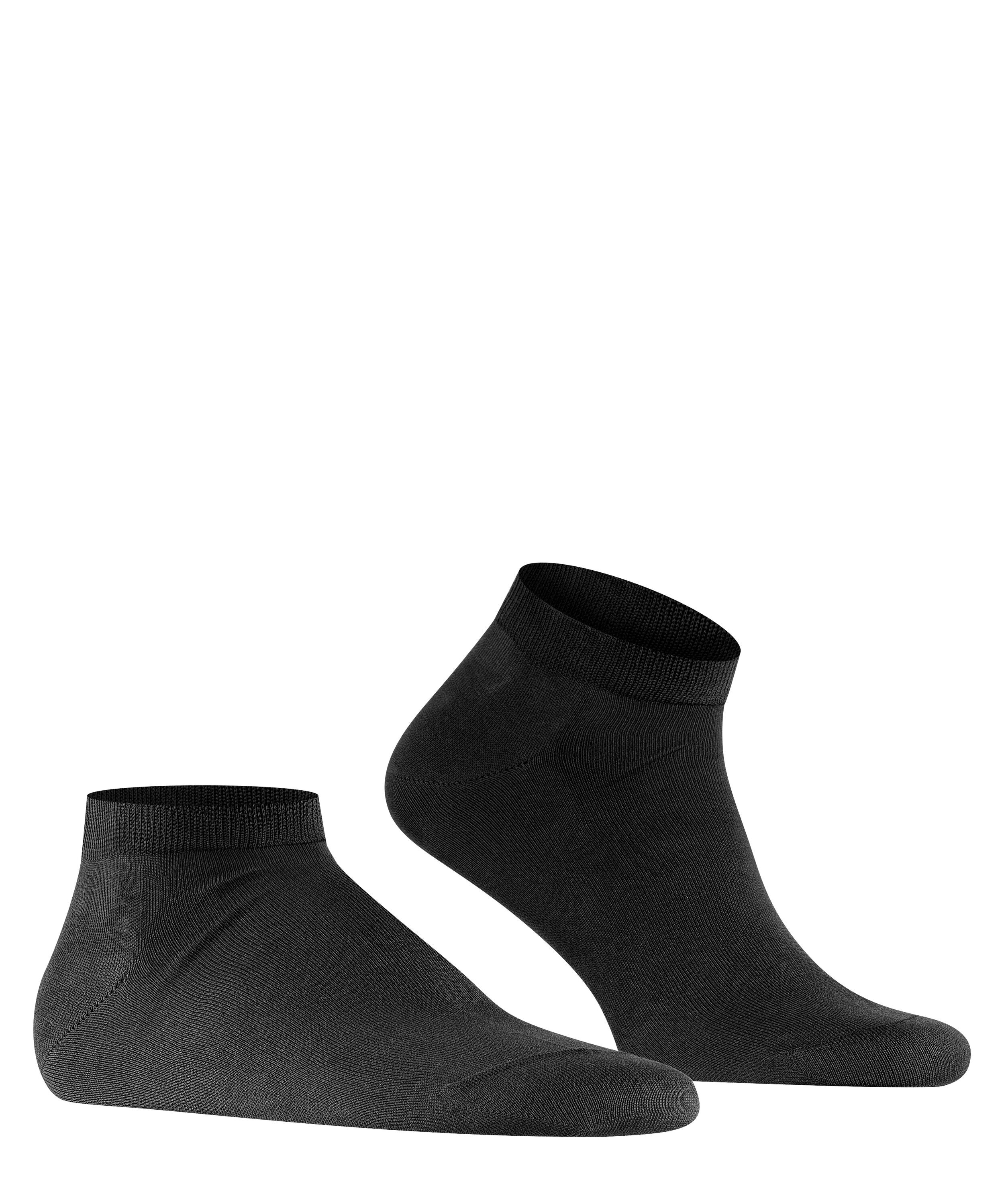 FALKE Cool 24/7 heren enkelsokken, zwart (black)