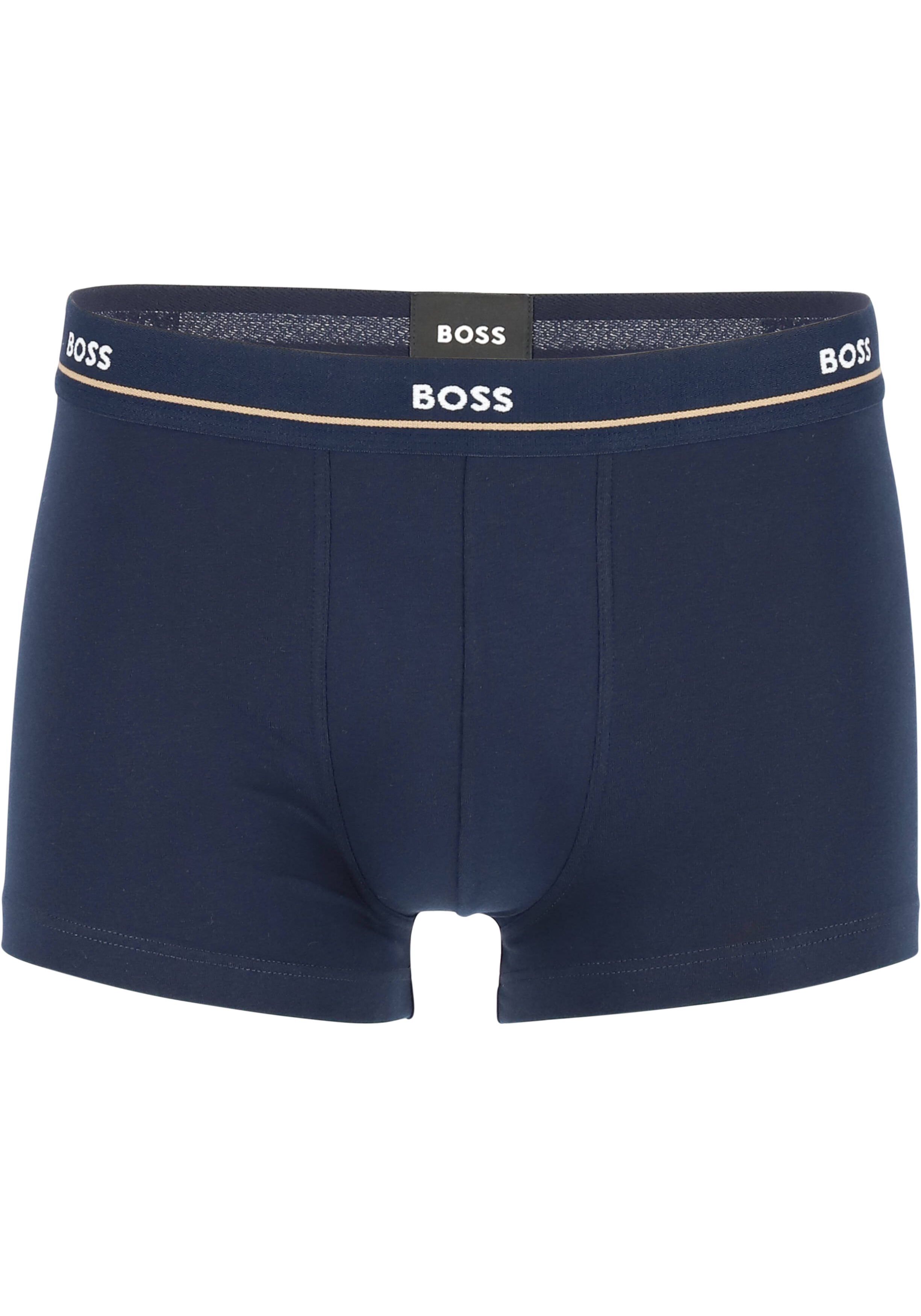 HUGO BOSS Essential trunks (5-pack), heren boxers kort, zwart, navy, wit