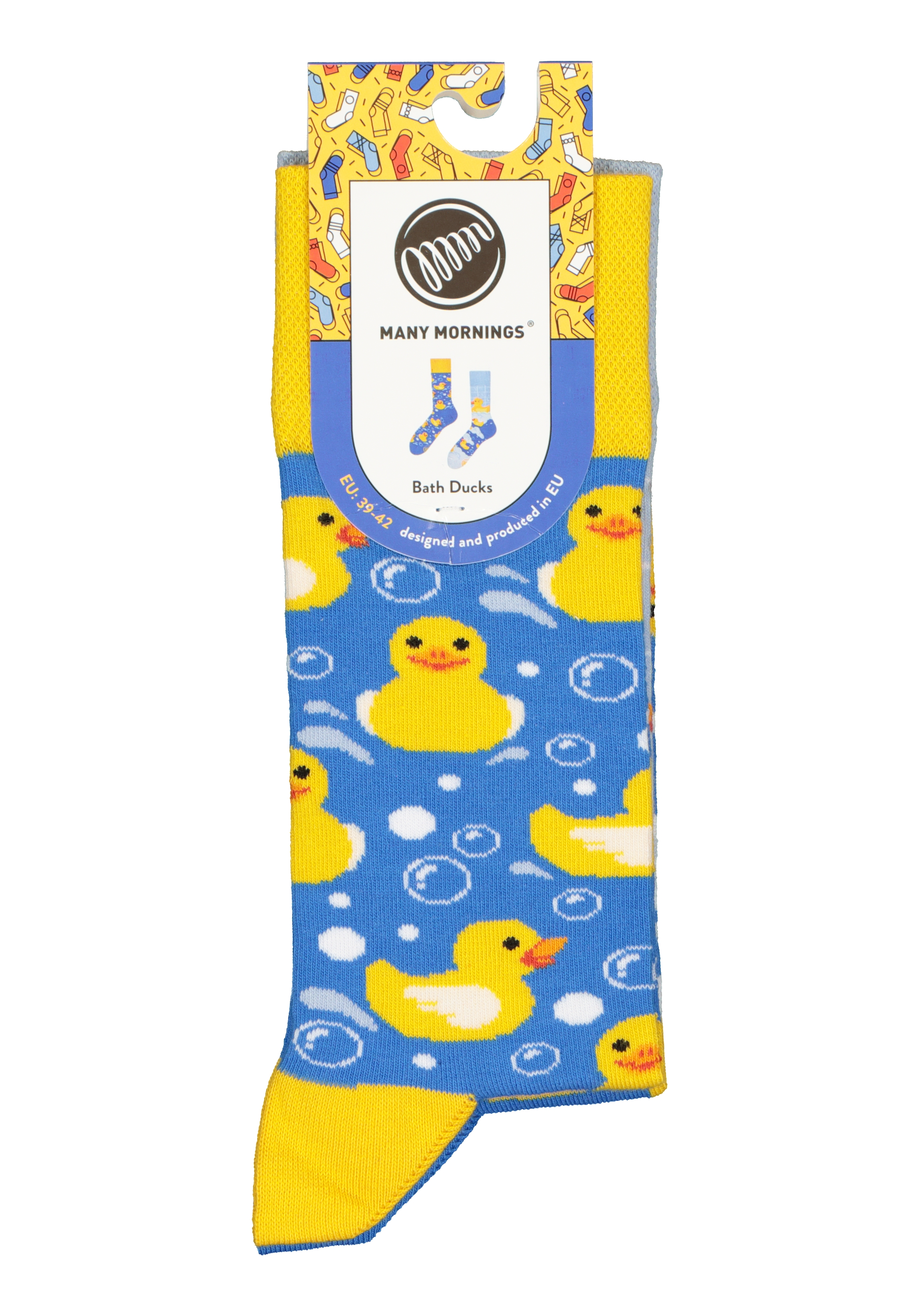 Many Mornings unisex sokken Bath Ducks