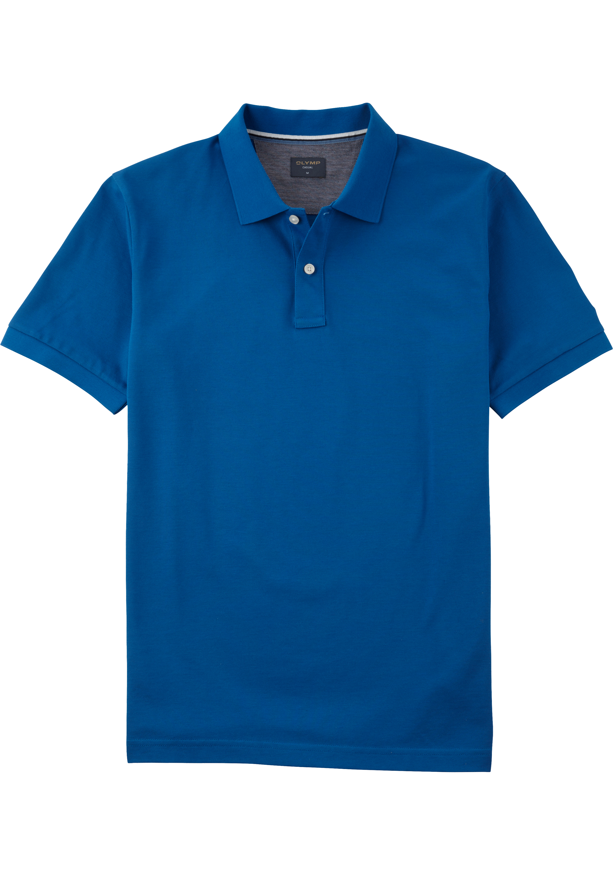 OLYMP Polo Casual, modern fit polo, blauw