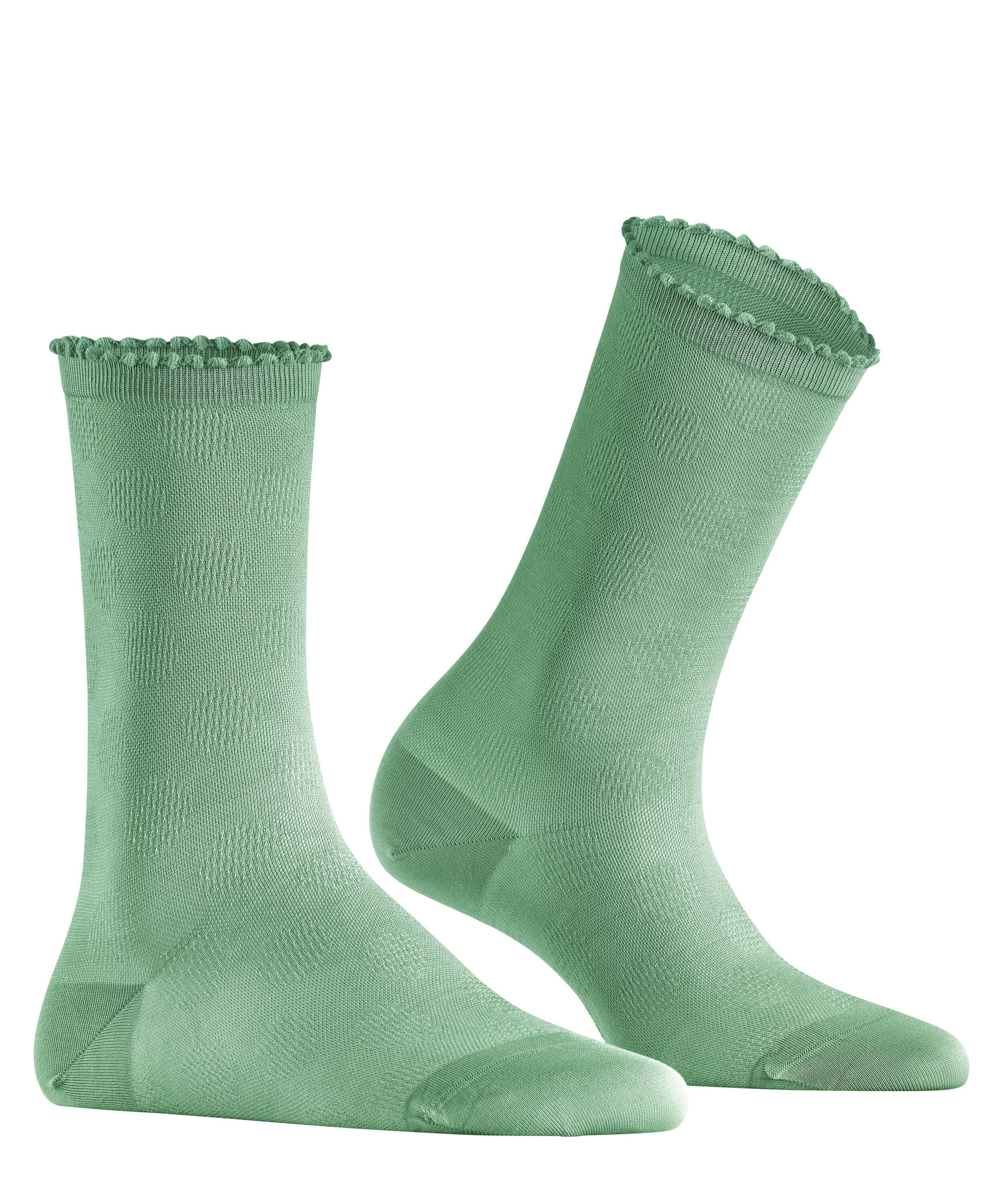 FALKE Bold Dot damessokken, brandnetelgroen (nettle)