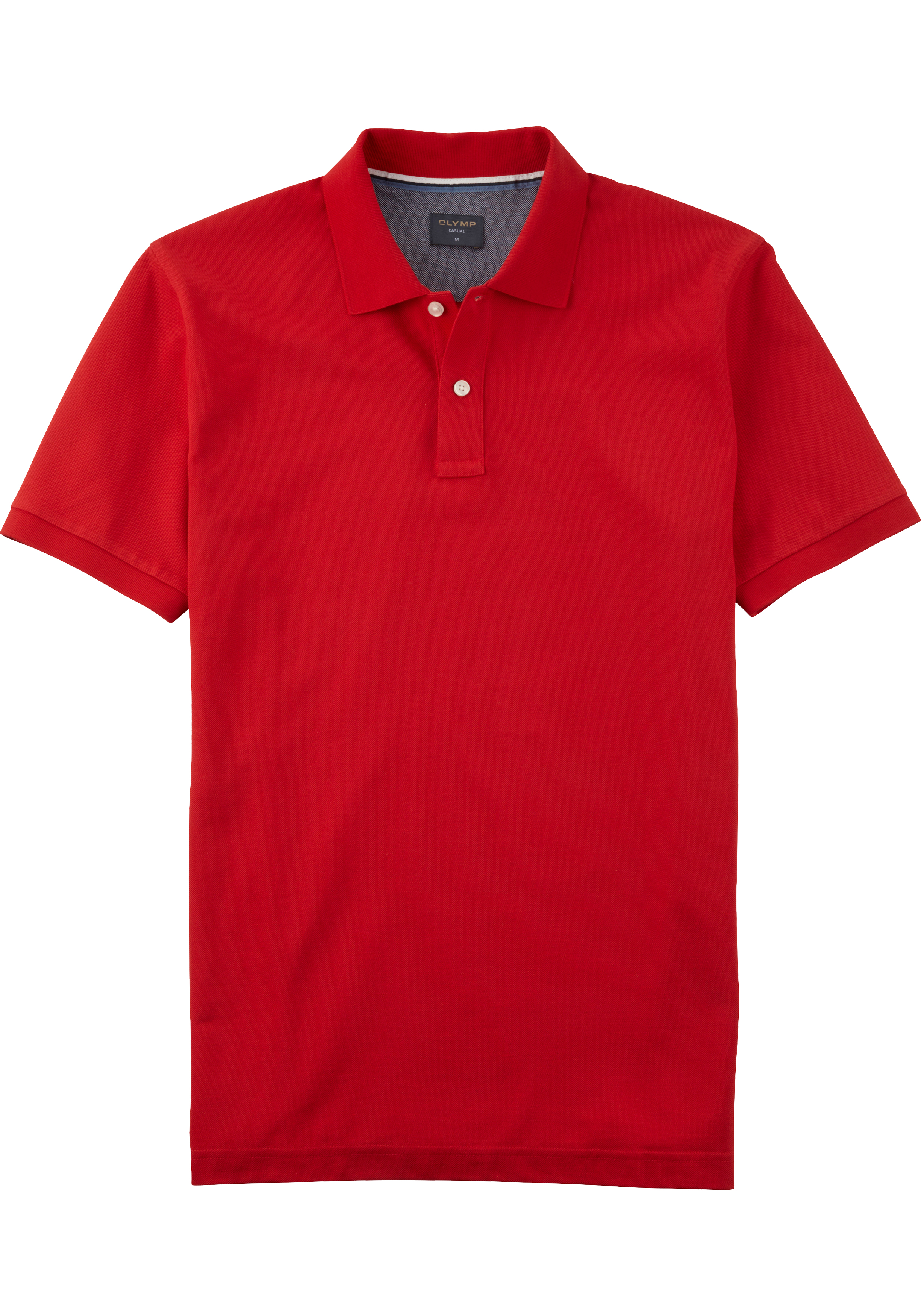 OLYMP Polo Casual, modern fit polo, rood