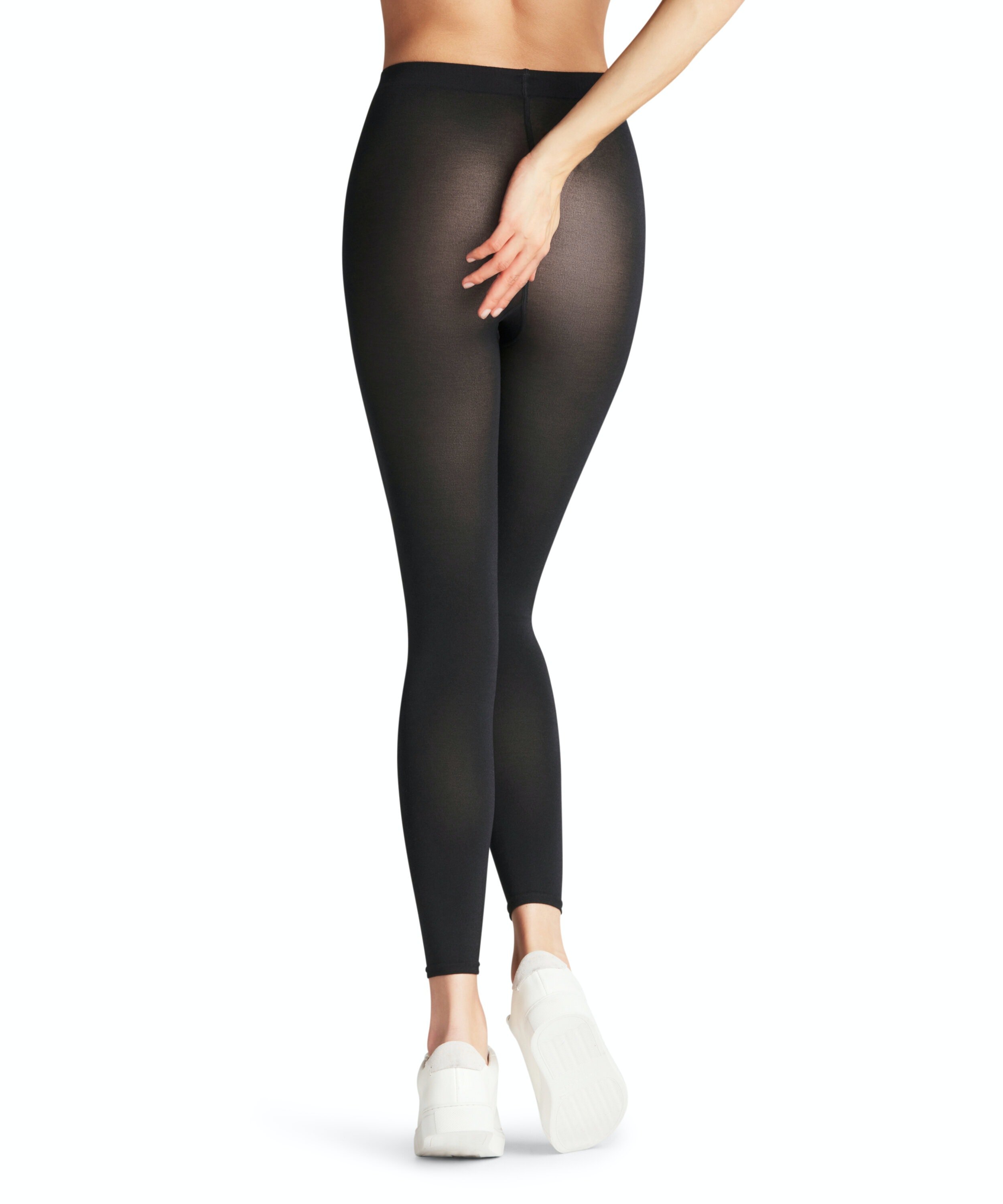 FALKE Cotton Touch dames legging, black