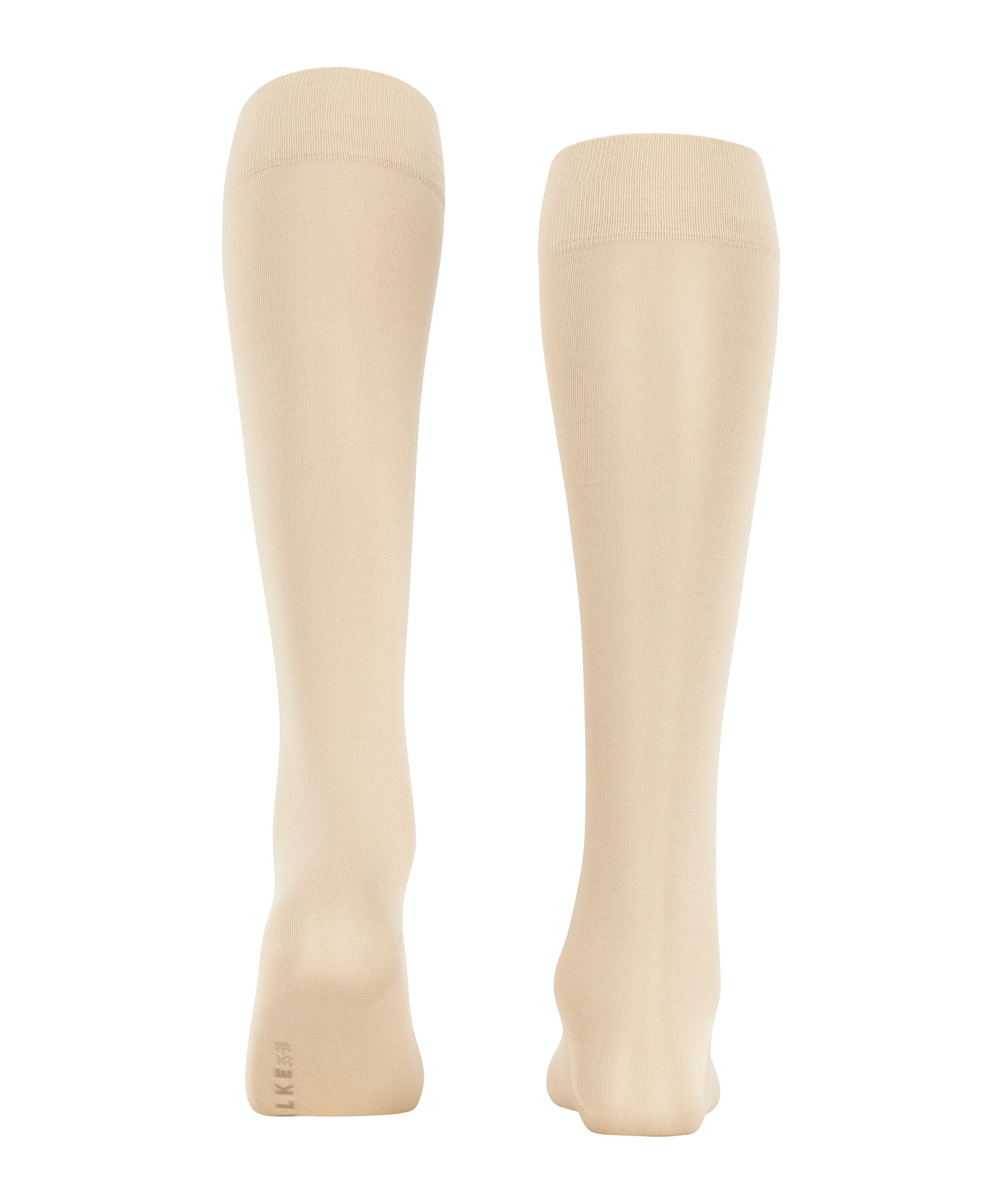 FALKE Cotton Touch dames kniekousen, creme (cream)