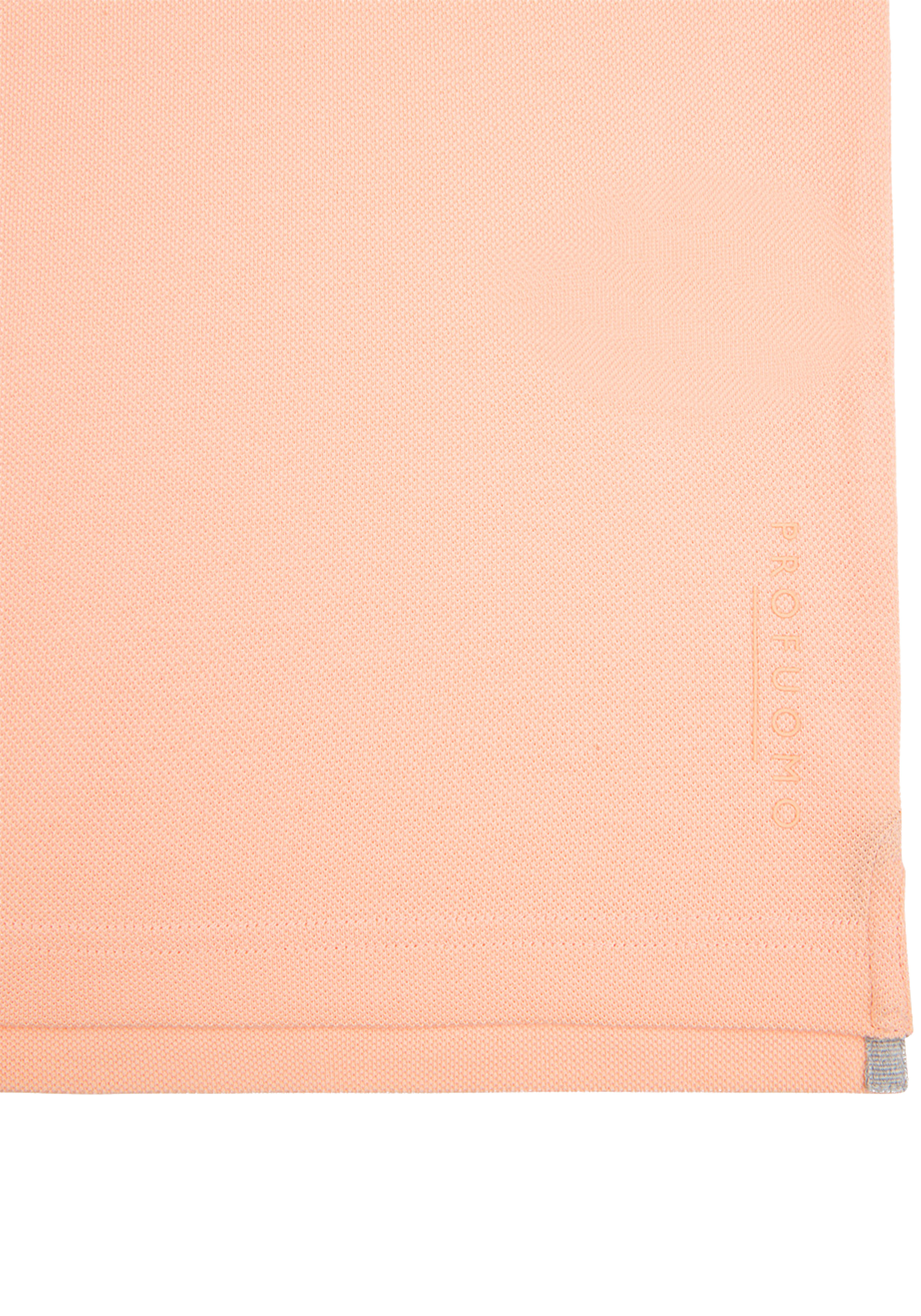 Profuomo slim fit heren polo, oranje