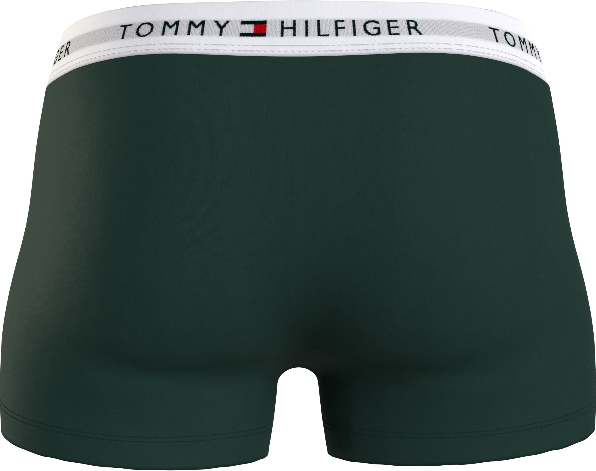 Tommy Hilfiger trunk (3-pack), heren boxers normale lengte, groen, lichtgroen, blauw