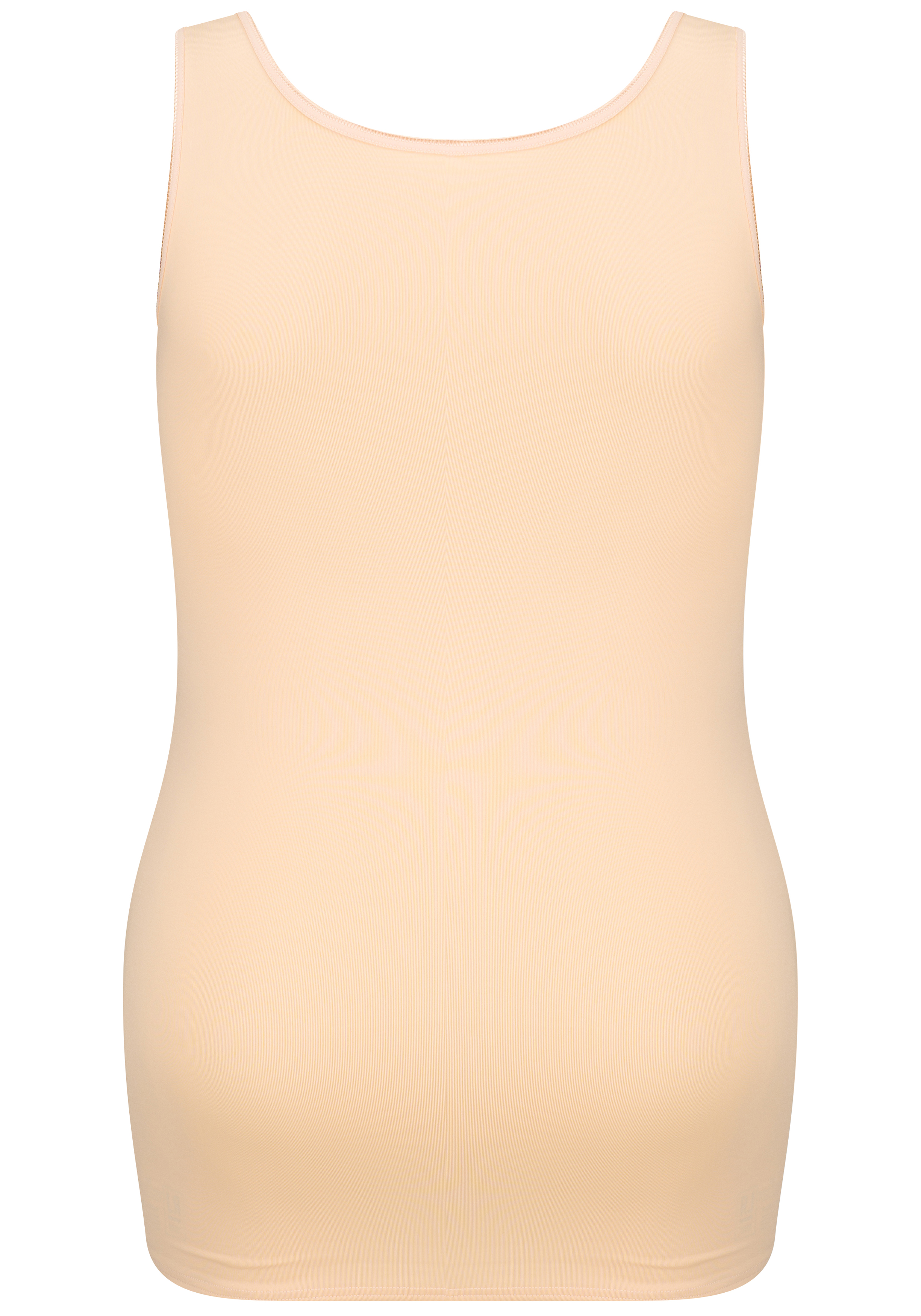 RJ Bodywear Pure Color dames top (1-pack), hemdje met brede banden, huidskleur