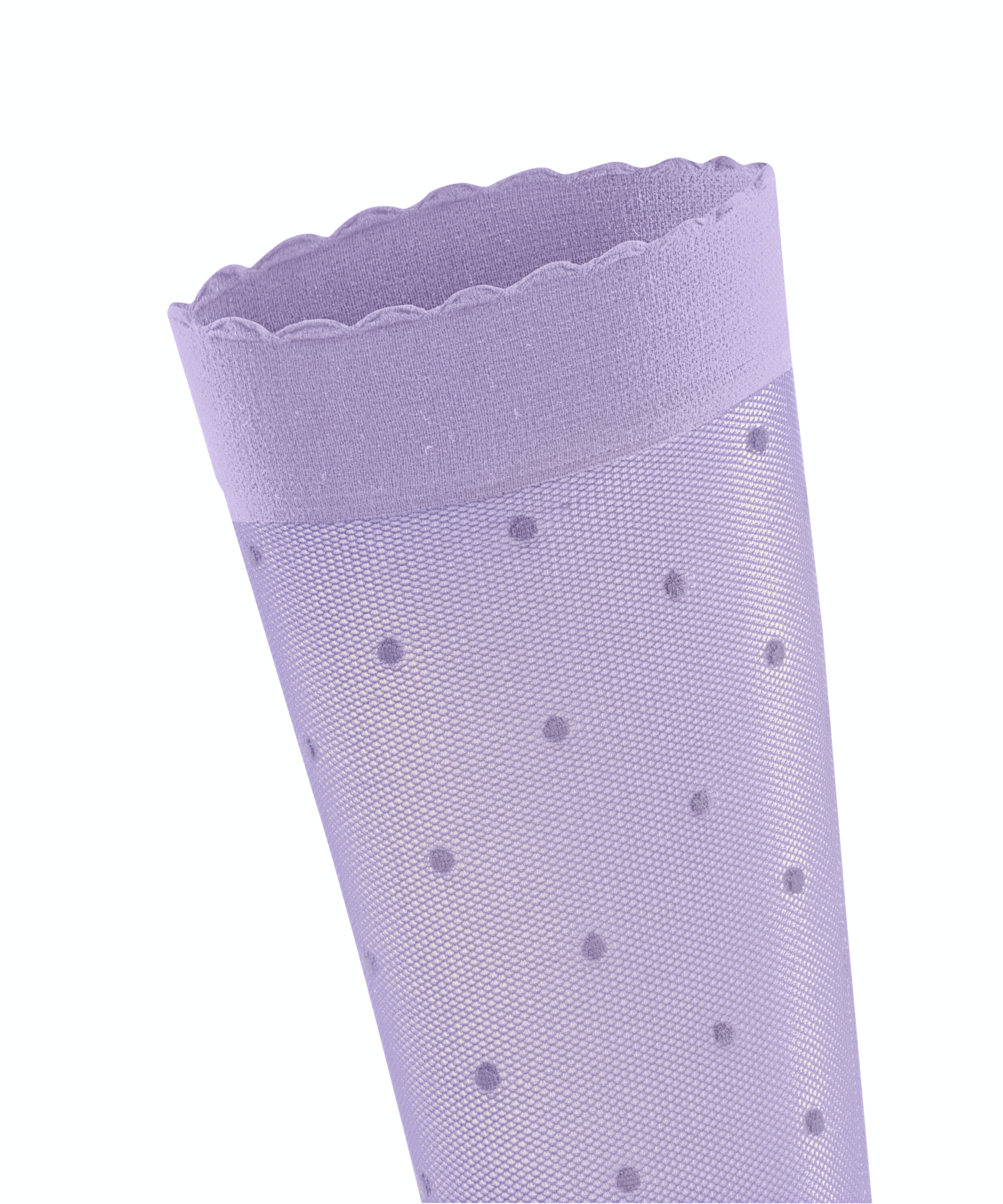 FALKE Dot 15 DEN dames kniekousen, lila (lupine)