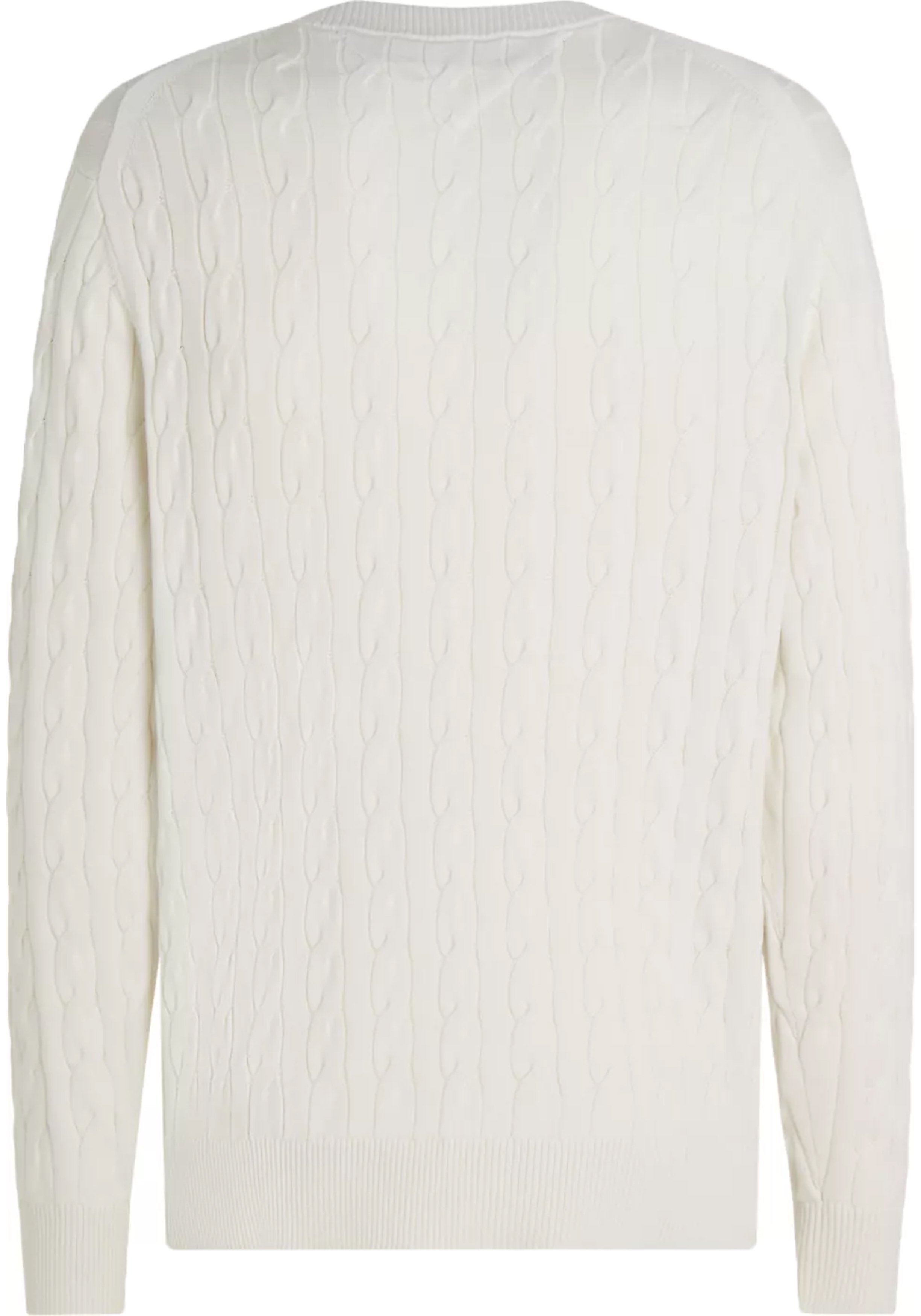 Tommy Hilfiger heren pullover katoen, off white