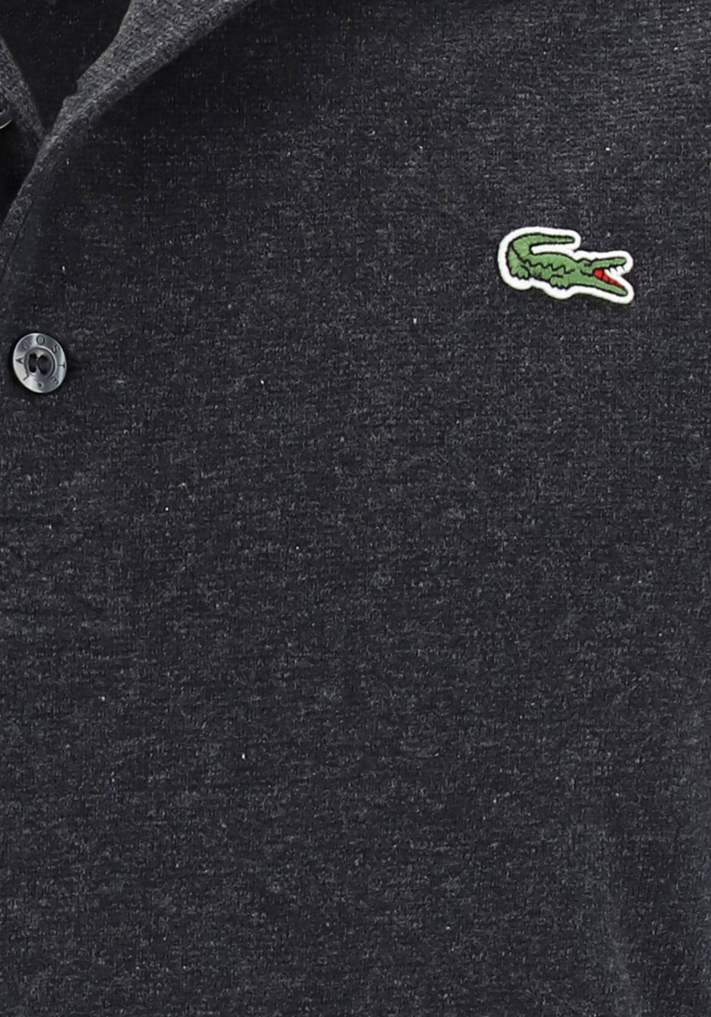 Lacoste Sport polo slim fit, ultra lightweight knit, antraciet grijs