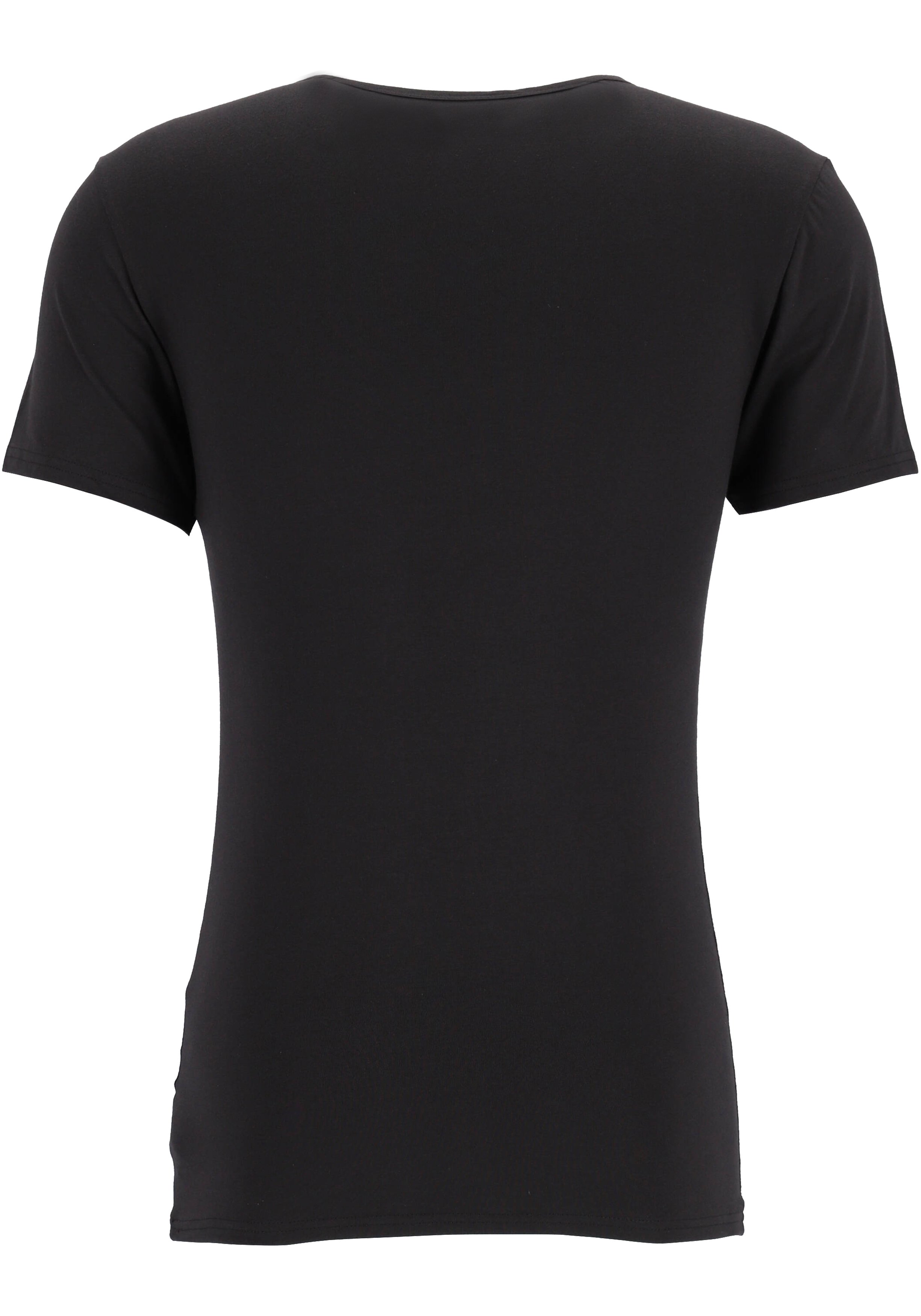 Tommy Hilfiger Cotton stretch T-shirts (3-pack), heren T-shirt V-hals, zwart, grijs en wit