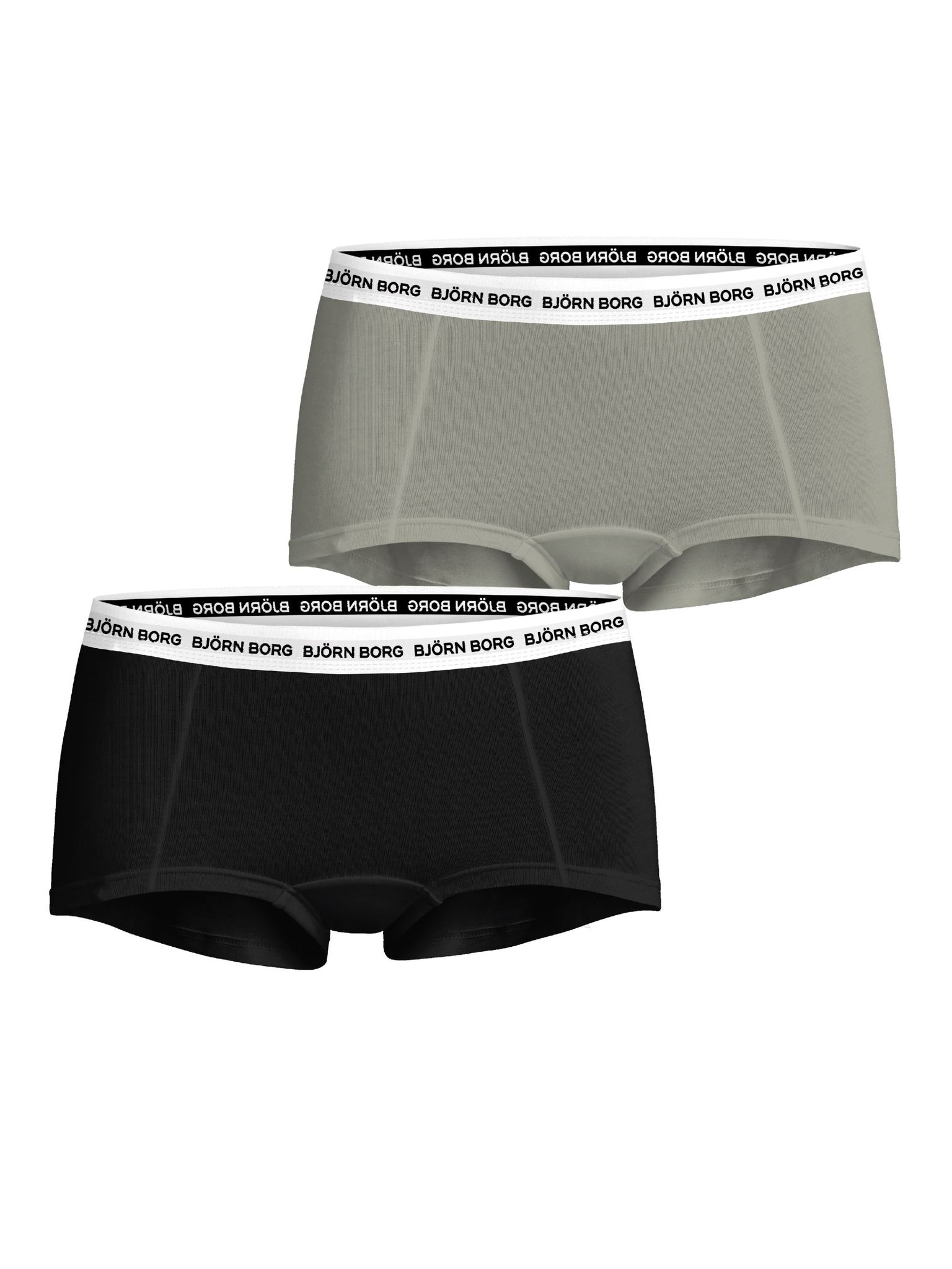 Bjorn Borg dames Core minishorts, boxers korte pijpen (2-pack), multicolor