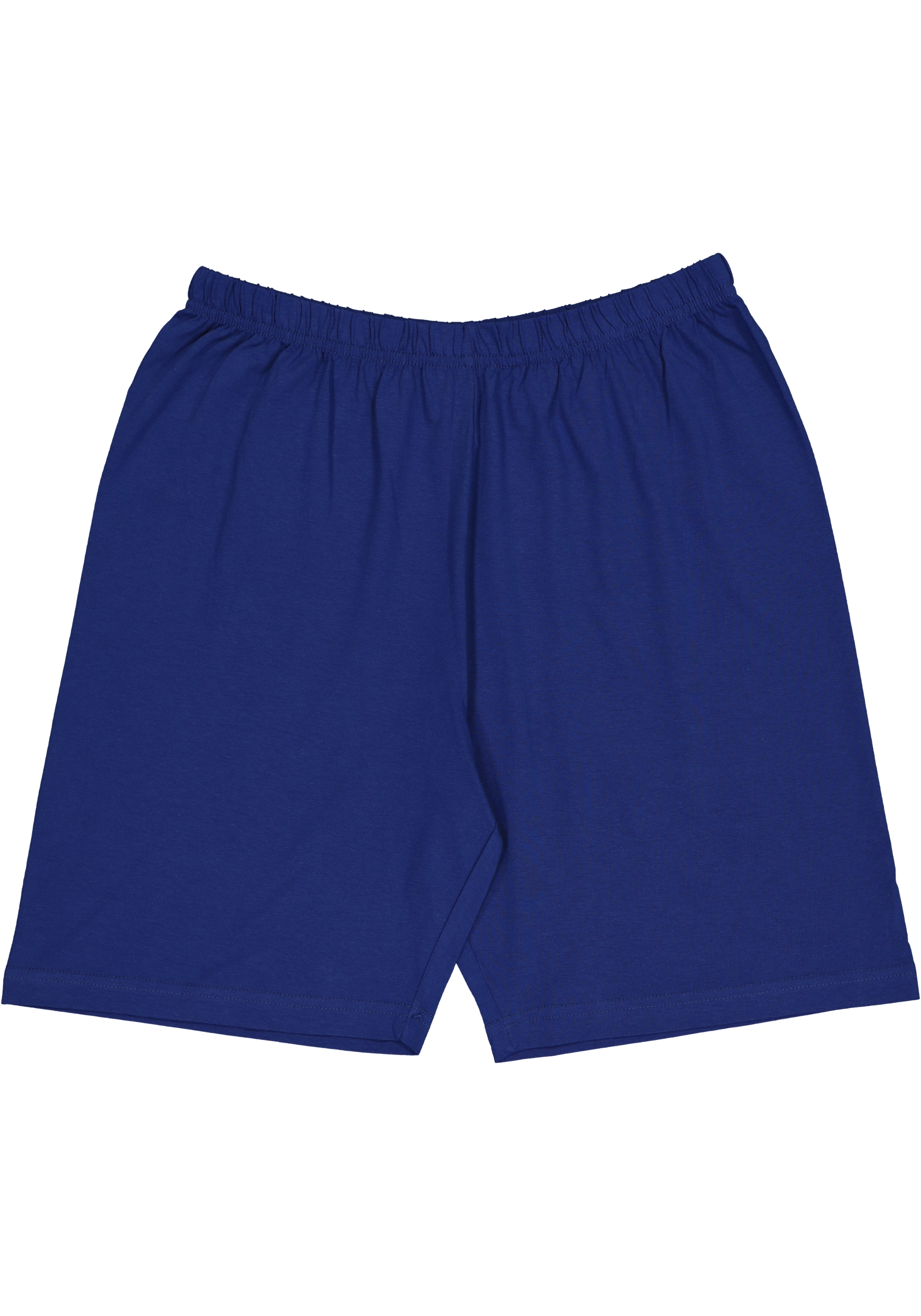 Gotzburg heren shortama V-hals, middenblauw dessin